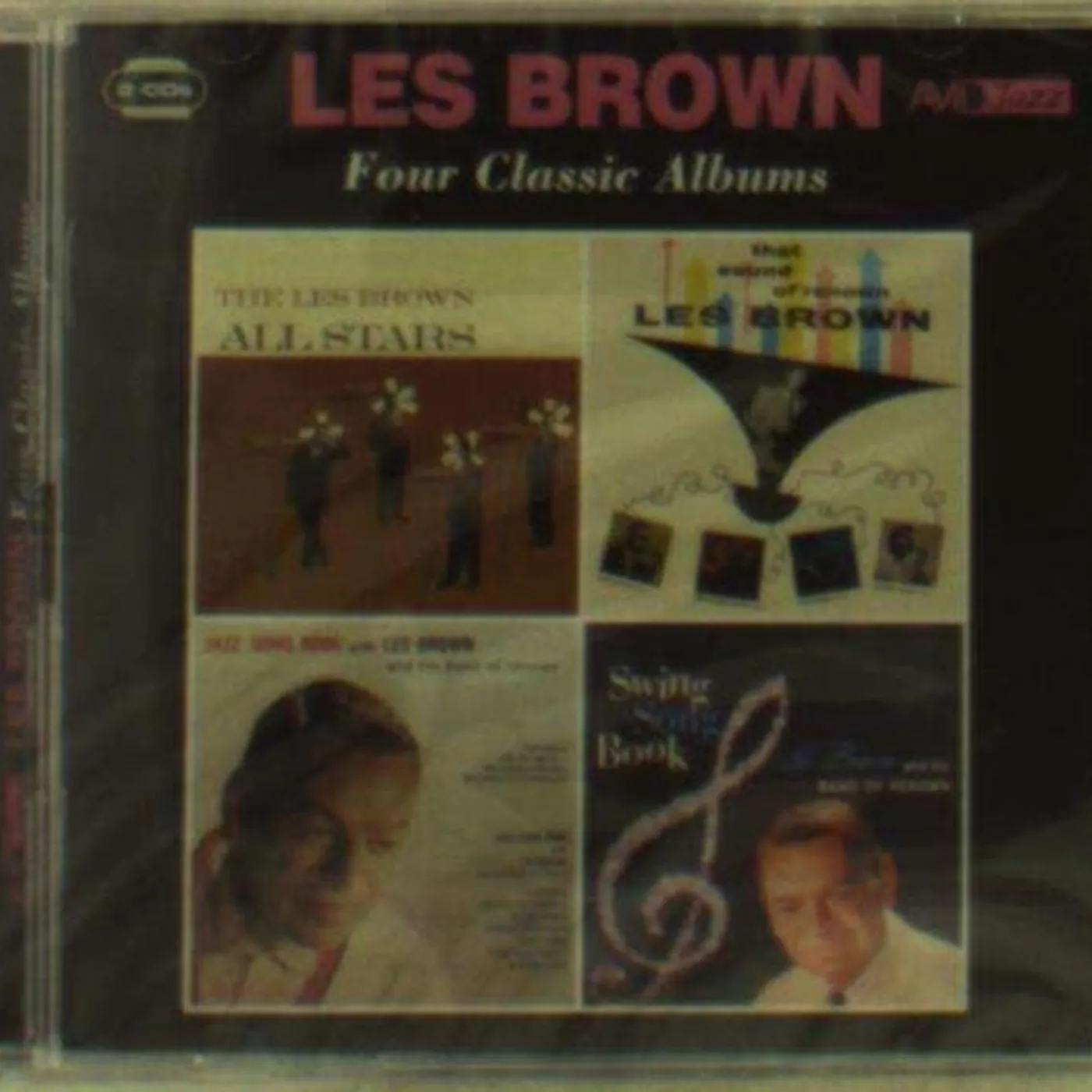 Les Brown CD - Four Classic Albums (The Les Brown All Stars / That Sound Of Renown / Jazz Song Book / Swing Song Book)
