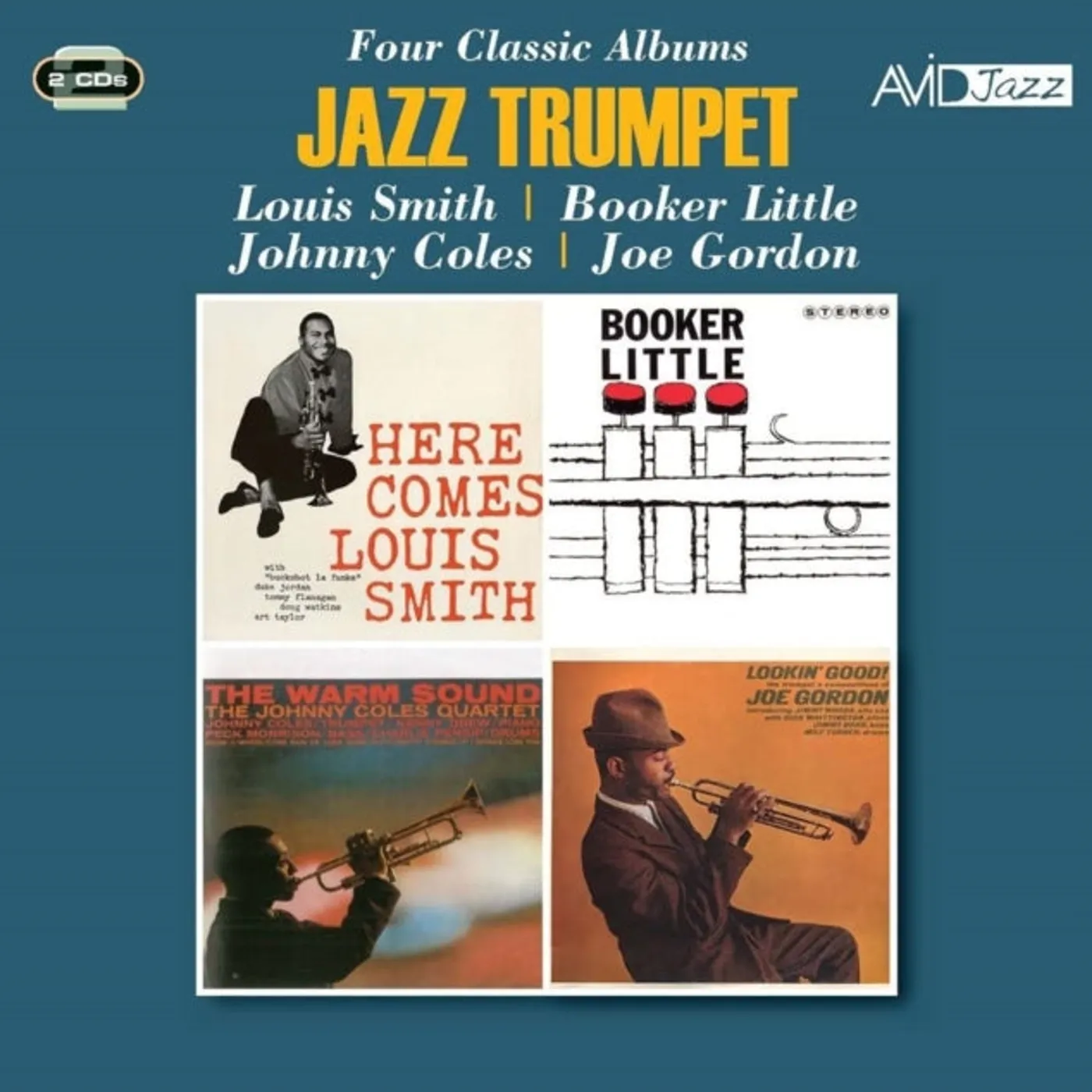 Louis Smith / Booker Little / Johnny Coles / Joe Gordon CD - Jazz Trumpet - Four Classic Albums (Here Comes Louis Smith / Booker Little / The Warm Sound / Lookin' Good!)