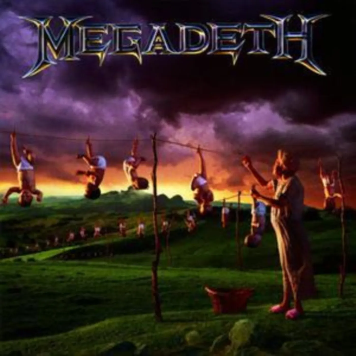 USA製 MEGADETH メガデス Youthanasia バンド L 白