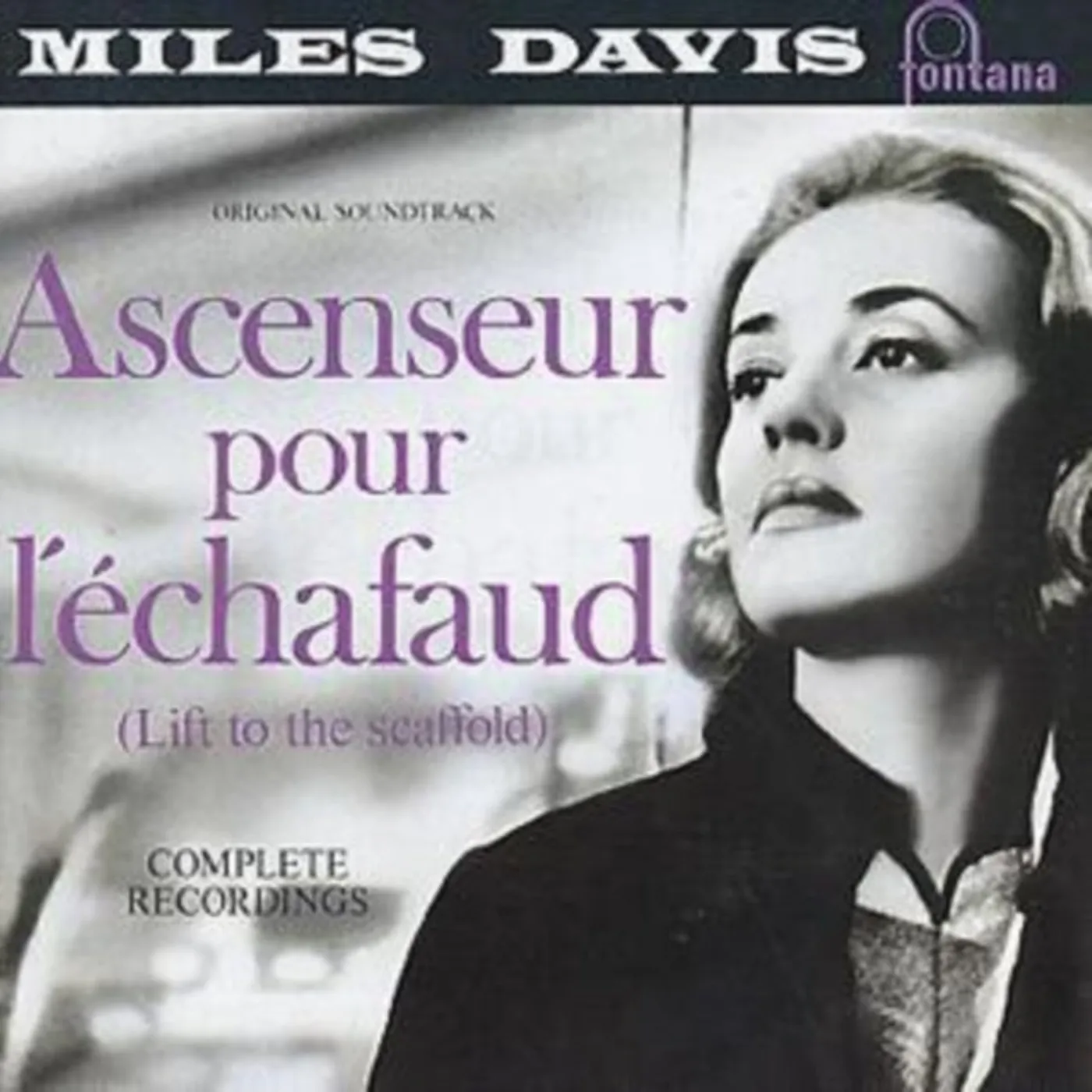 Miles Davis CD - Ascenseur Pour L'echafaud