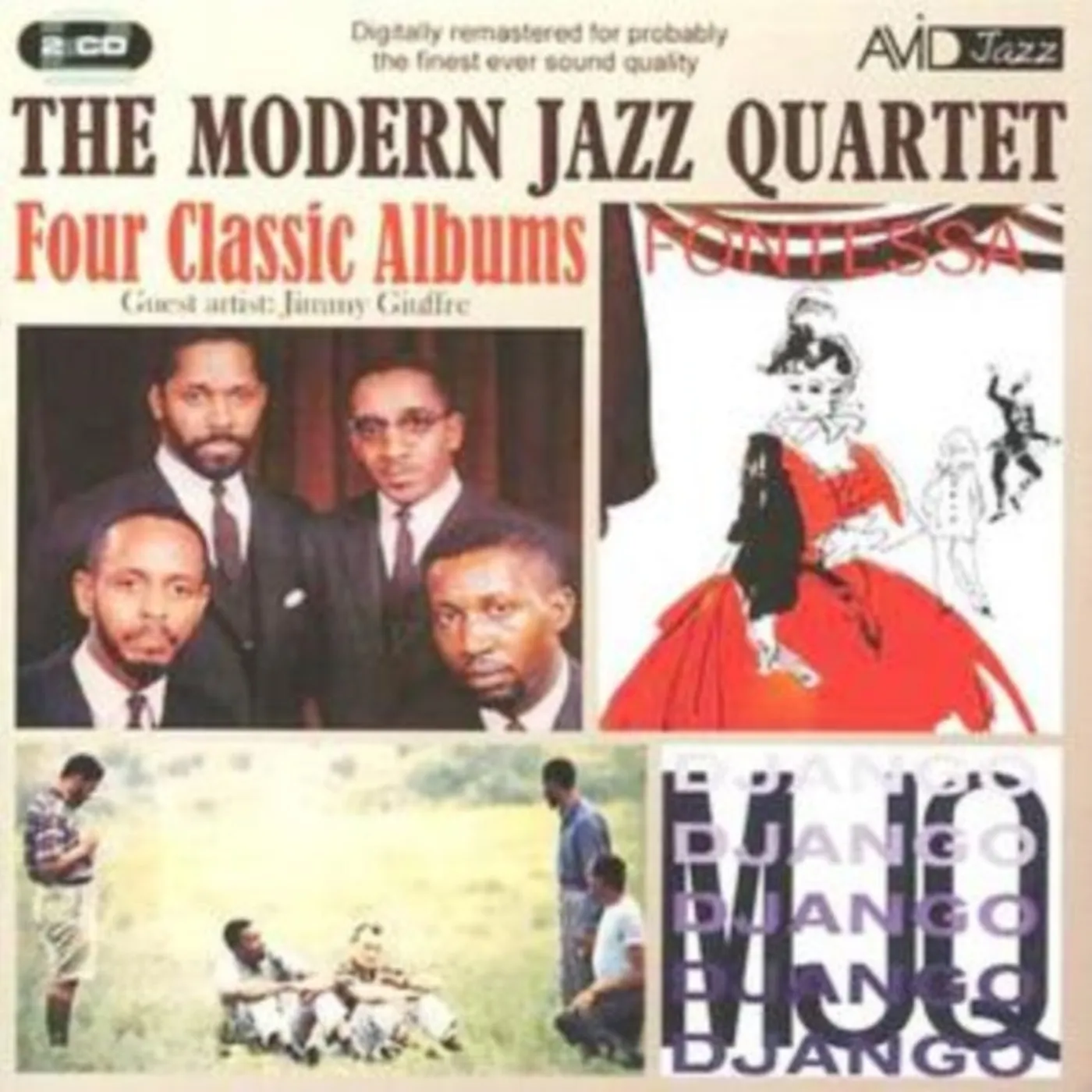 Modern Jazz Quartet CD - Four Classic Albums (The Modern Jazz Quartet / Django / Fontessa / The Modern Jazz Quartet At Music Inn)