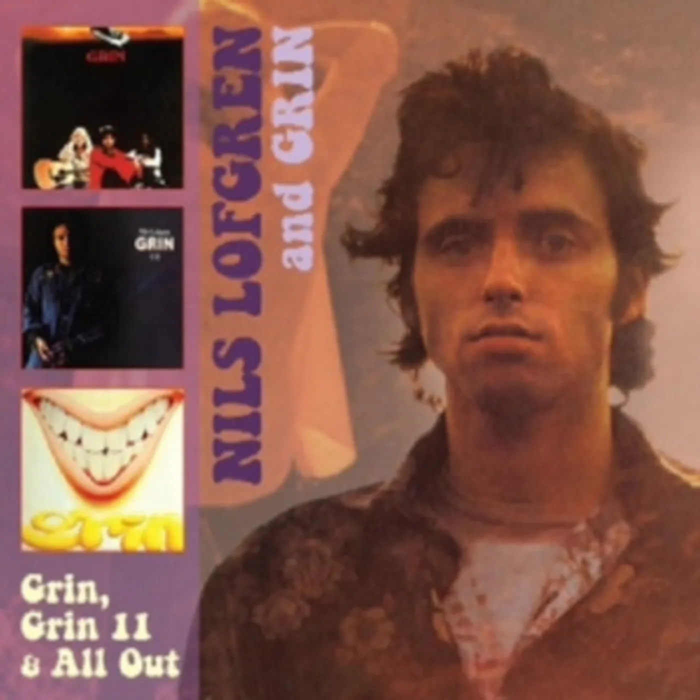 Nils Lofgren And Grin CD - Grin. Grin 1+1 & All Out (2cd)