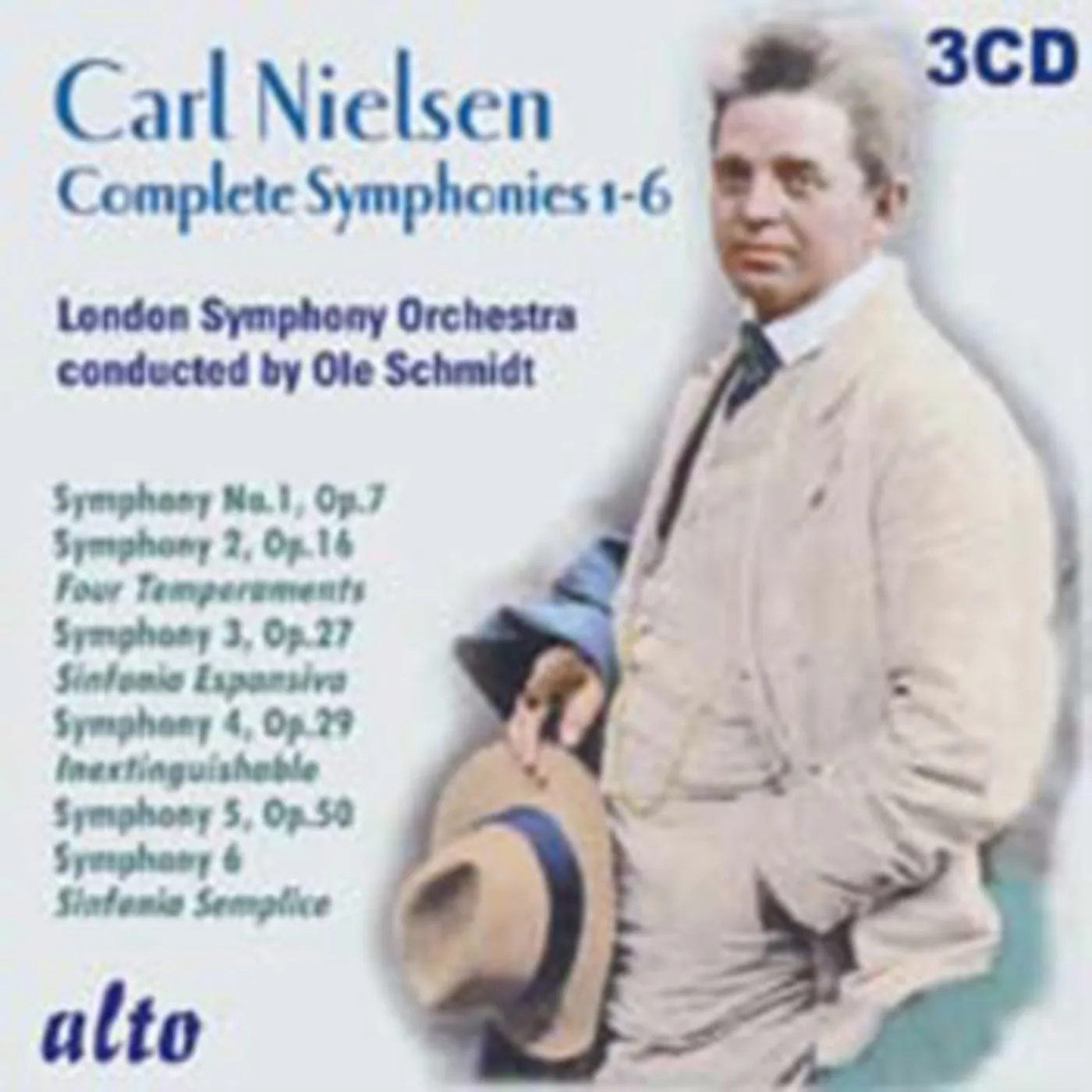 Ole Schmidt / London Symphony Orchestra CD - Carl Nielsen Complete Symphonies 1-6
