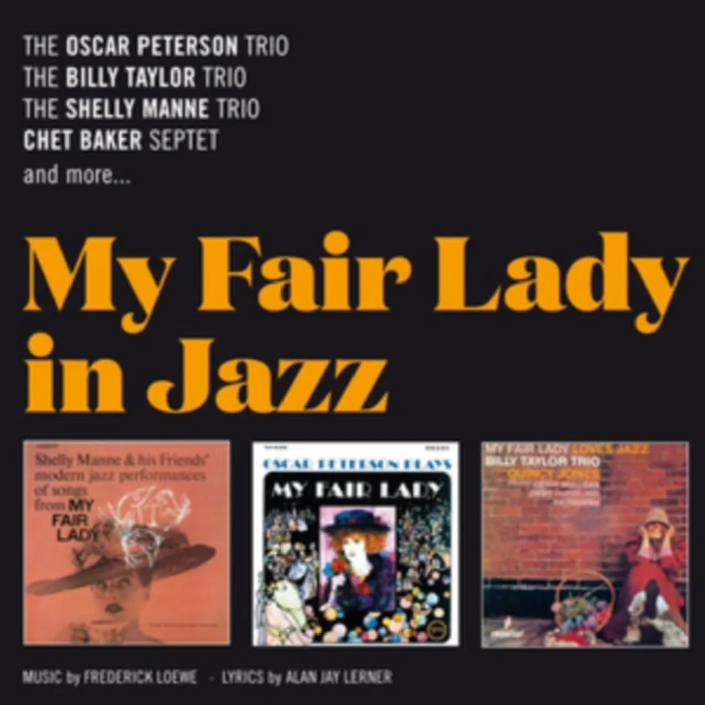 Oscar Peterson & Billy Taylor & Shelly Manne CD - My Fair Lady In Jazz