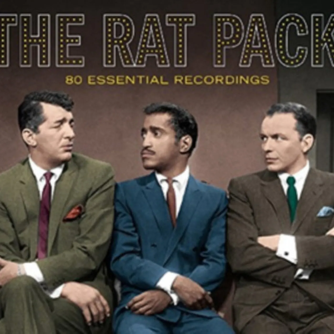The Rat Pack CD - Sinatra - Davis - Martin - 80 Essential Recordings