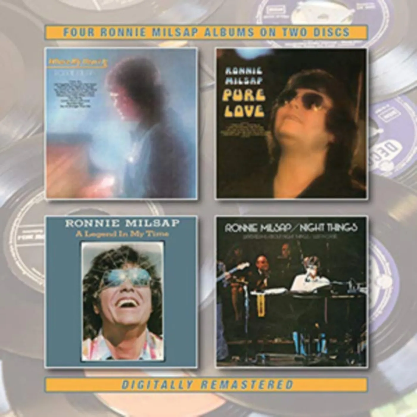Ronnie Milsap CD - Where My Heart Is / Pure Love / A Legend In My Time / Night Things