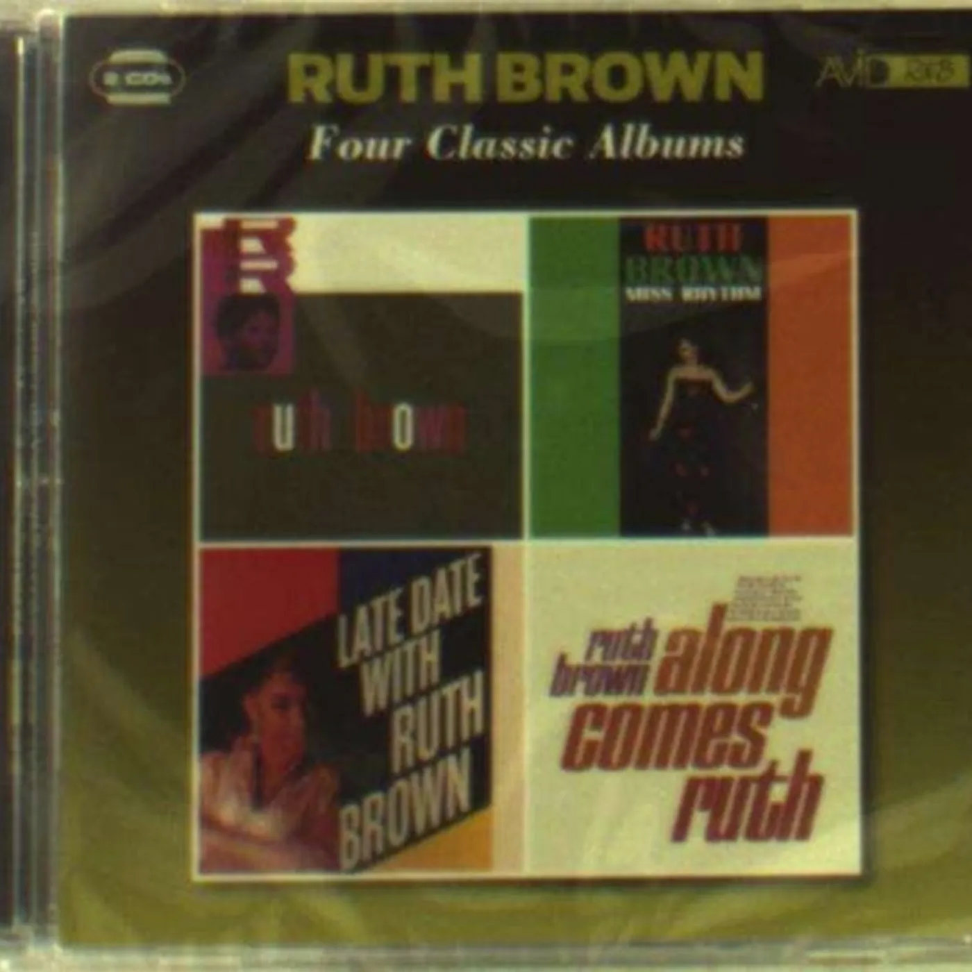 Ruth Brown CD - Four Classic Albums (Rock & Roll / Miss Rhythm / Late Date With Ruth Brown / Along Comes Ruth)