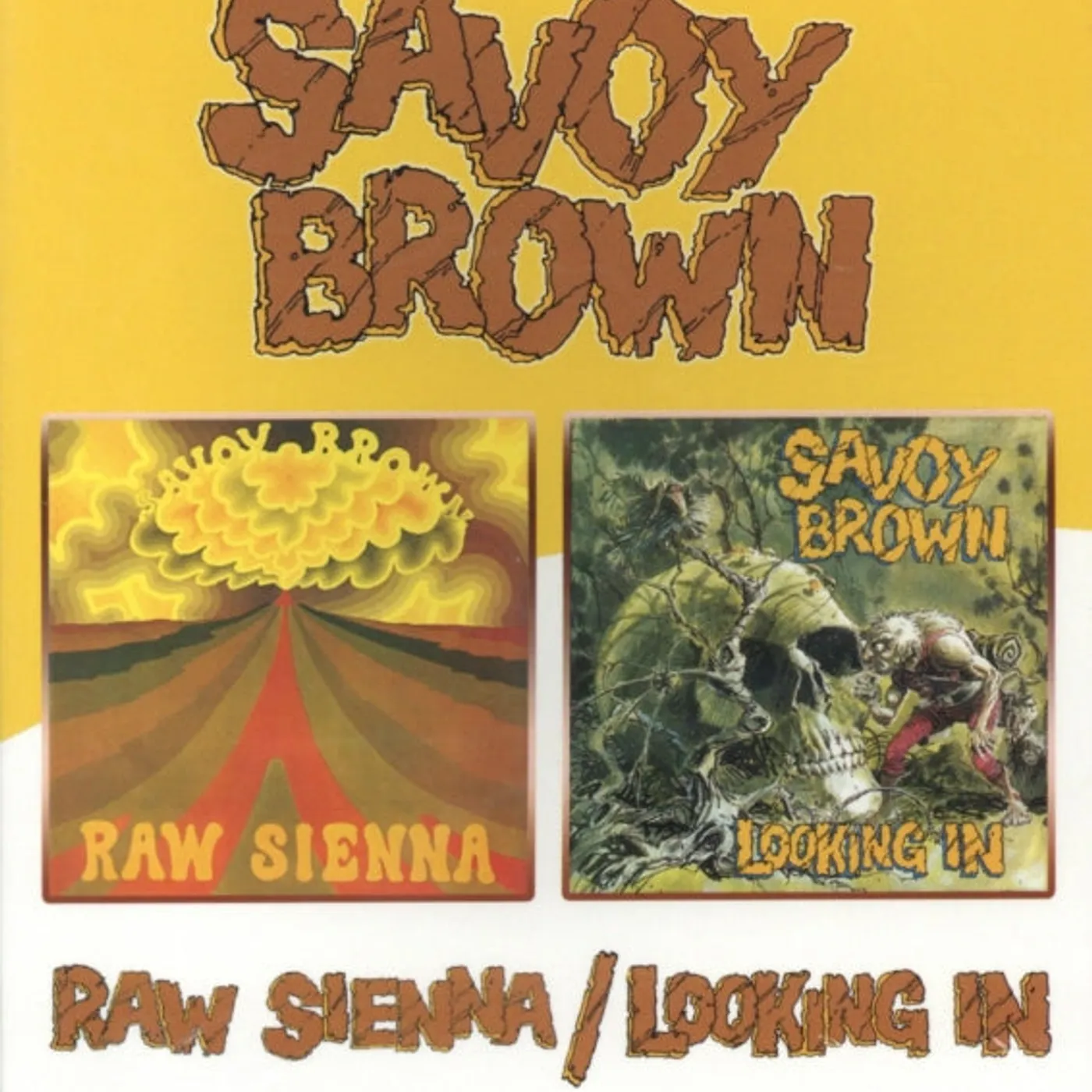 Savoy Brown CD - Raw Sienna Looking In