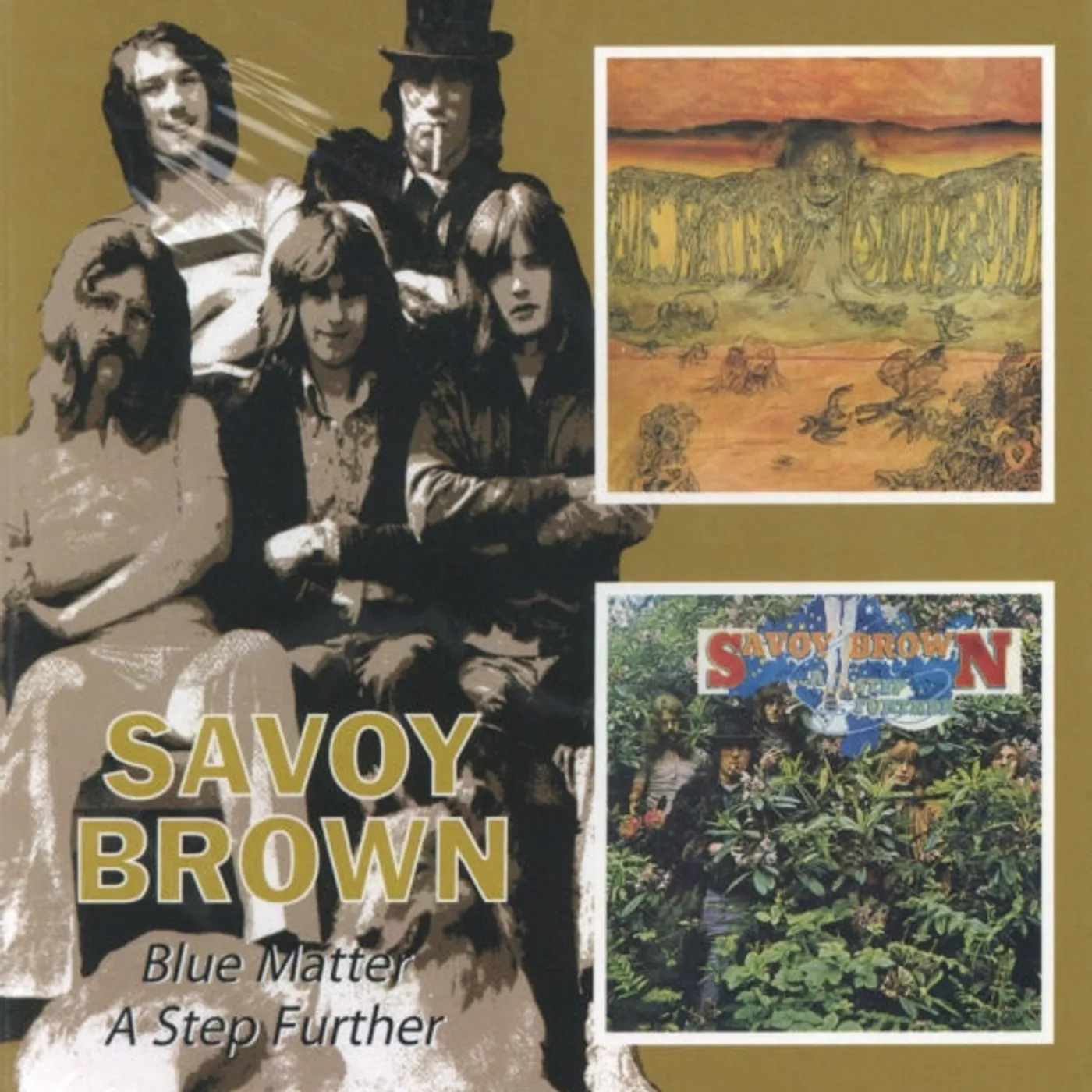 Savoy Brown CD - Blue Matter & A Step Further