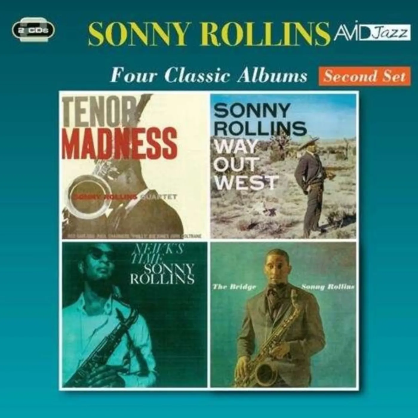 Sonny Rollins CD - Four Classic Albums (Tenor Madness / Way Out West / Newk's Time / The Bridge)