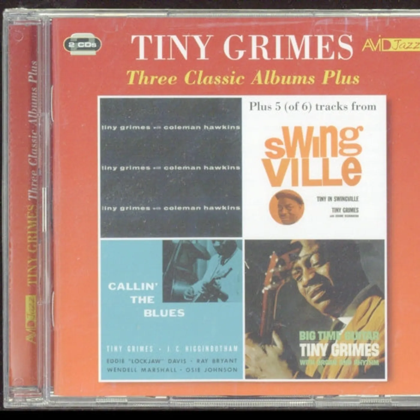 Tiny Grimes CD - Three Classic Albums Plus (Blues Groove / Callin' The Blues / Big Time Guitar)