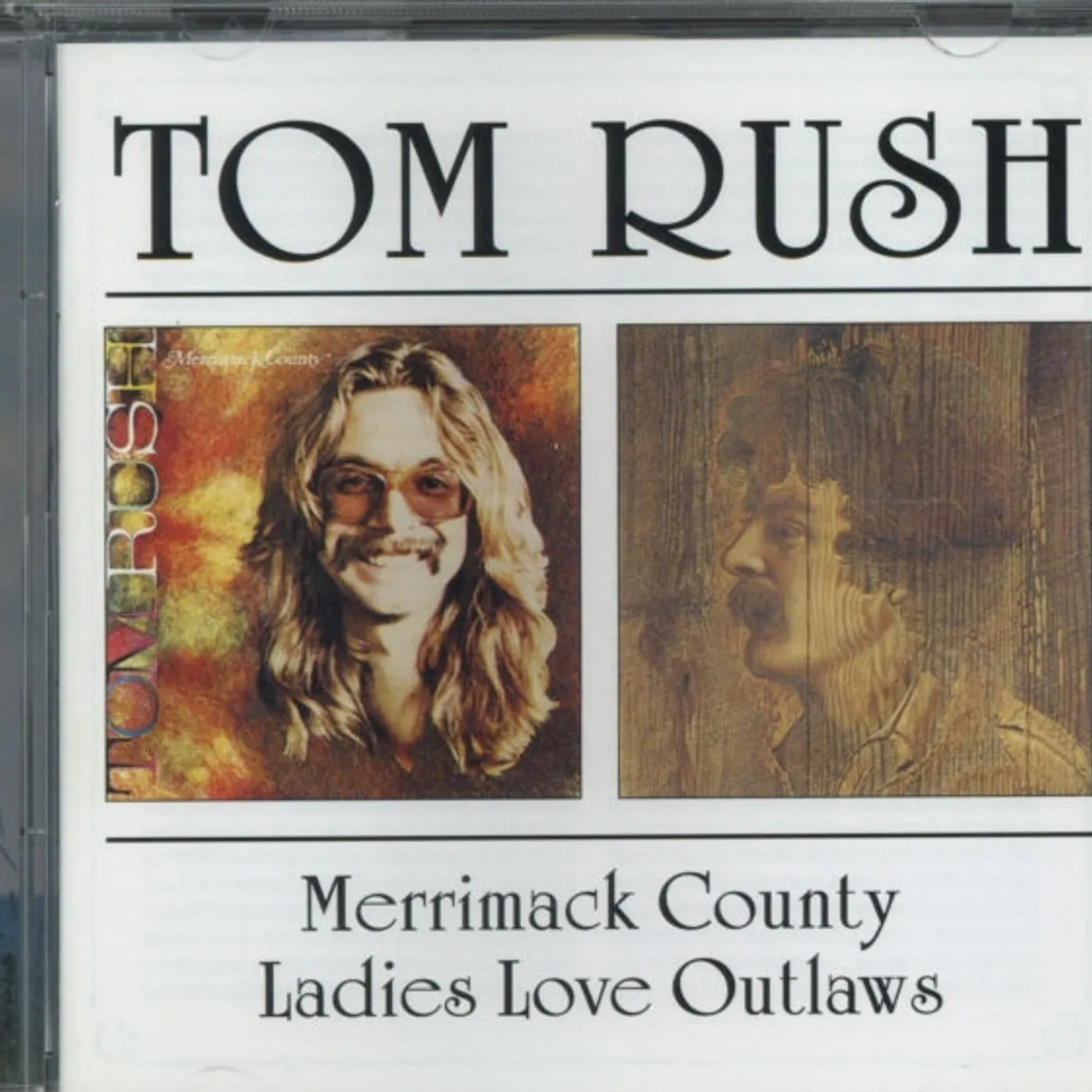Tom Rush CD - Merrimack County / Ladies Love Outlaws