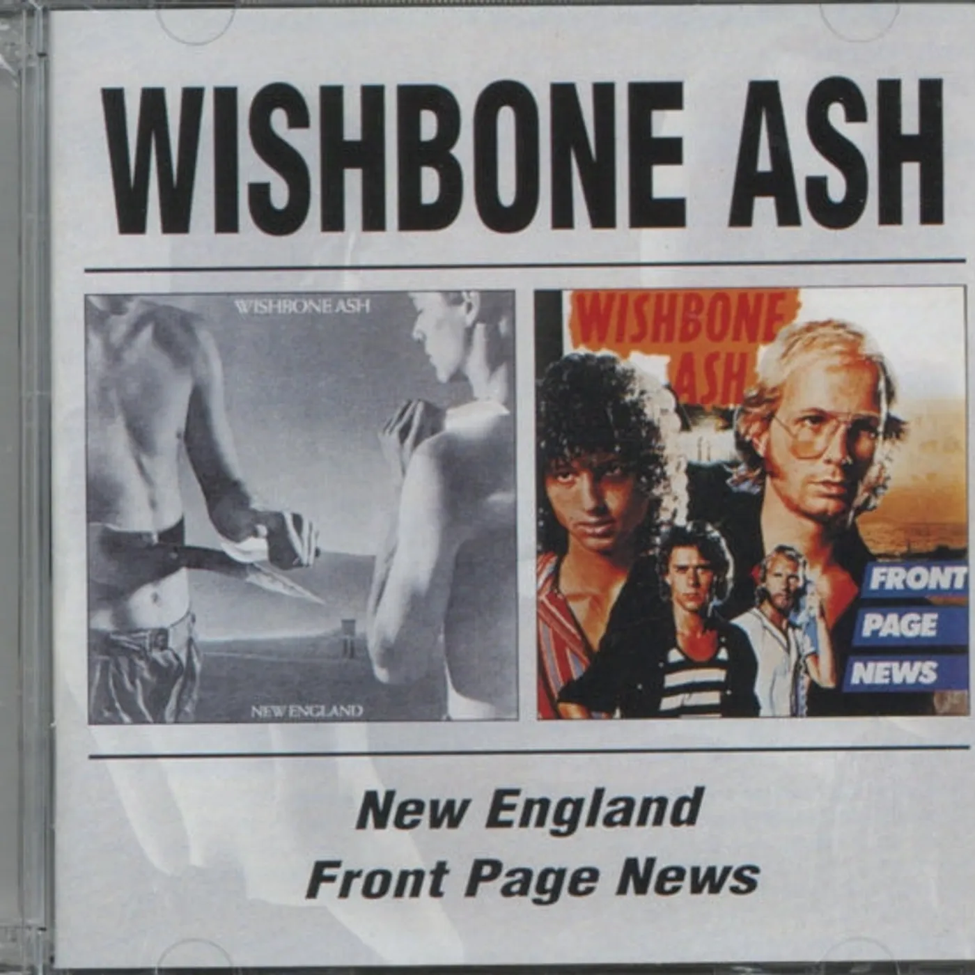 Wishbone Ash CD - New England / Front Page News