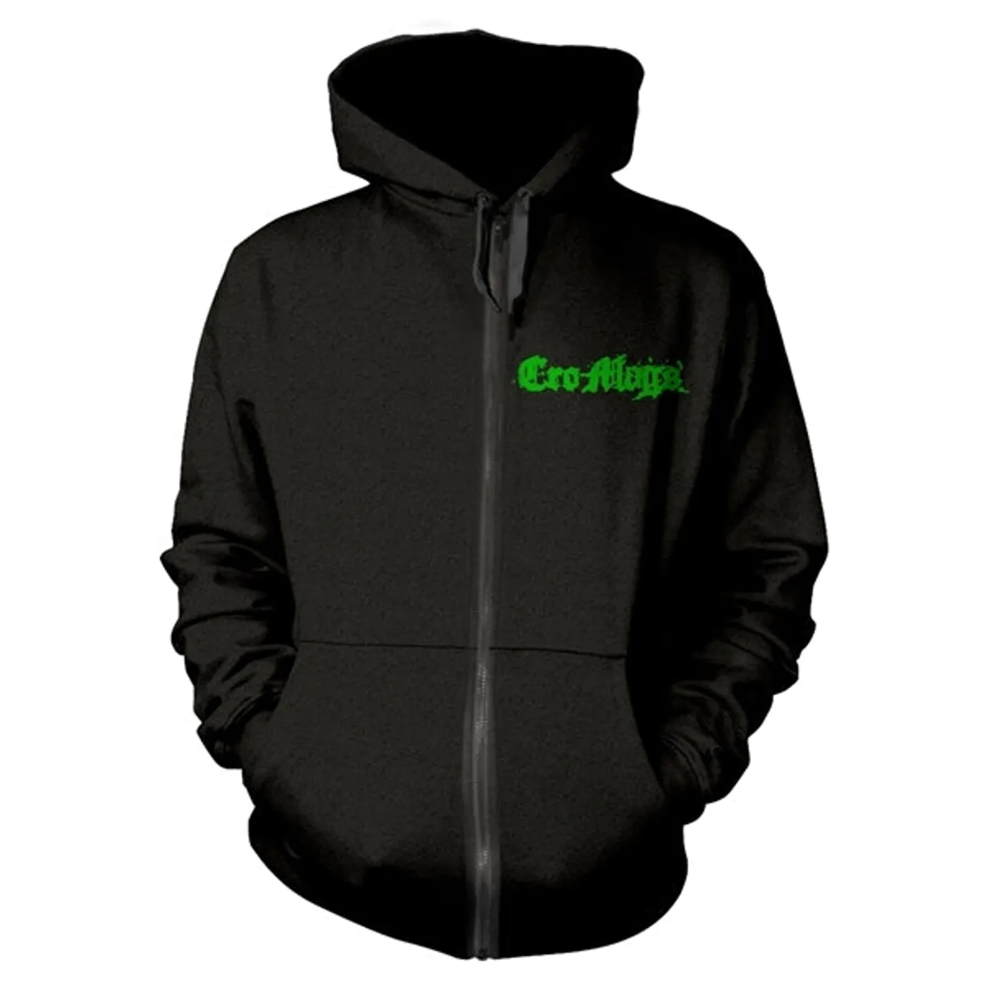 Cro-Mags Hoodie - Green Logo