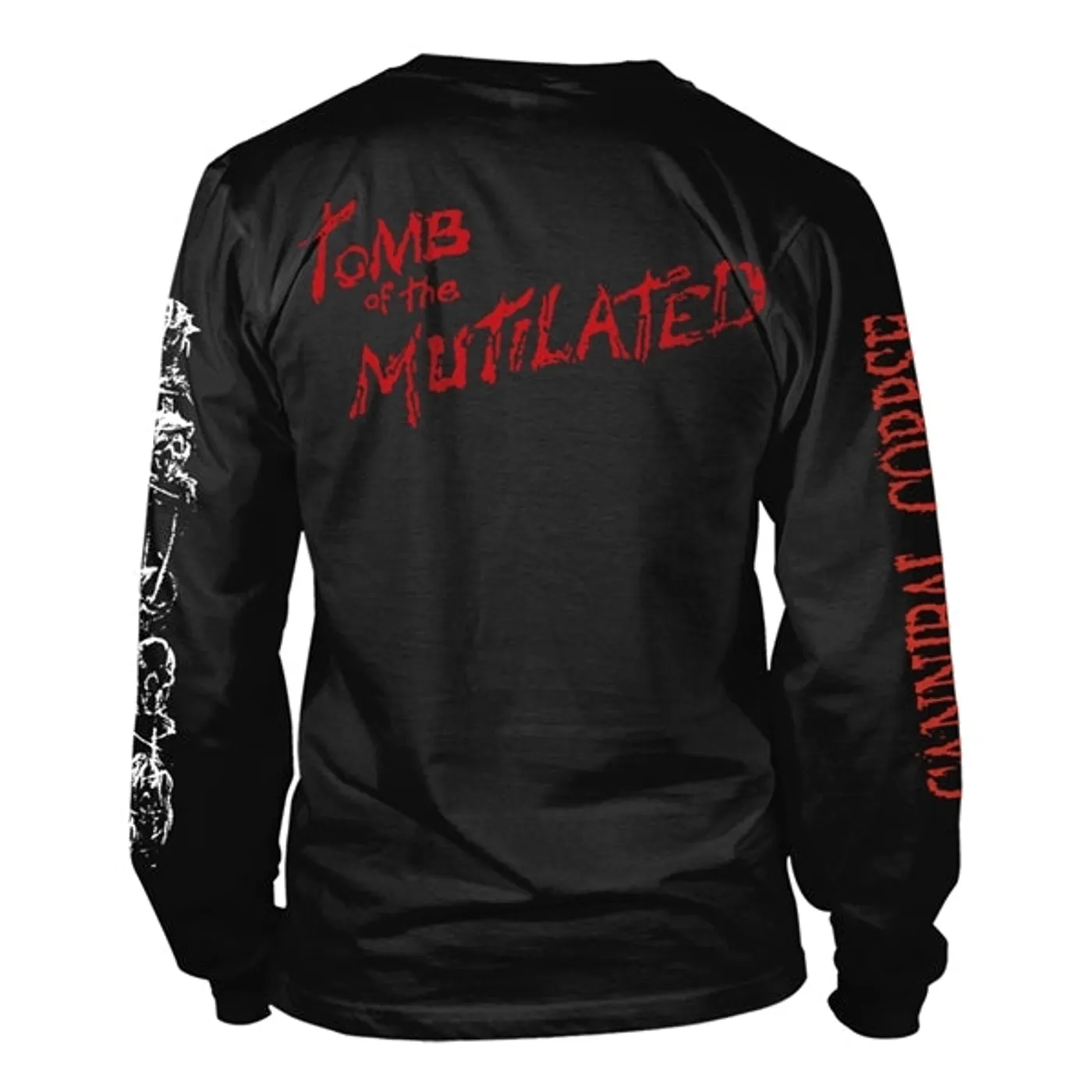 Cannibal Corpse Long Sleeve T Shirt - Tomb Of The Mutilated