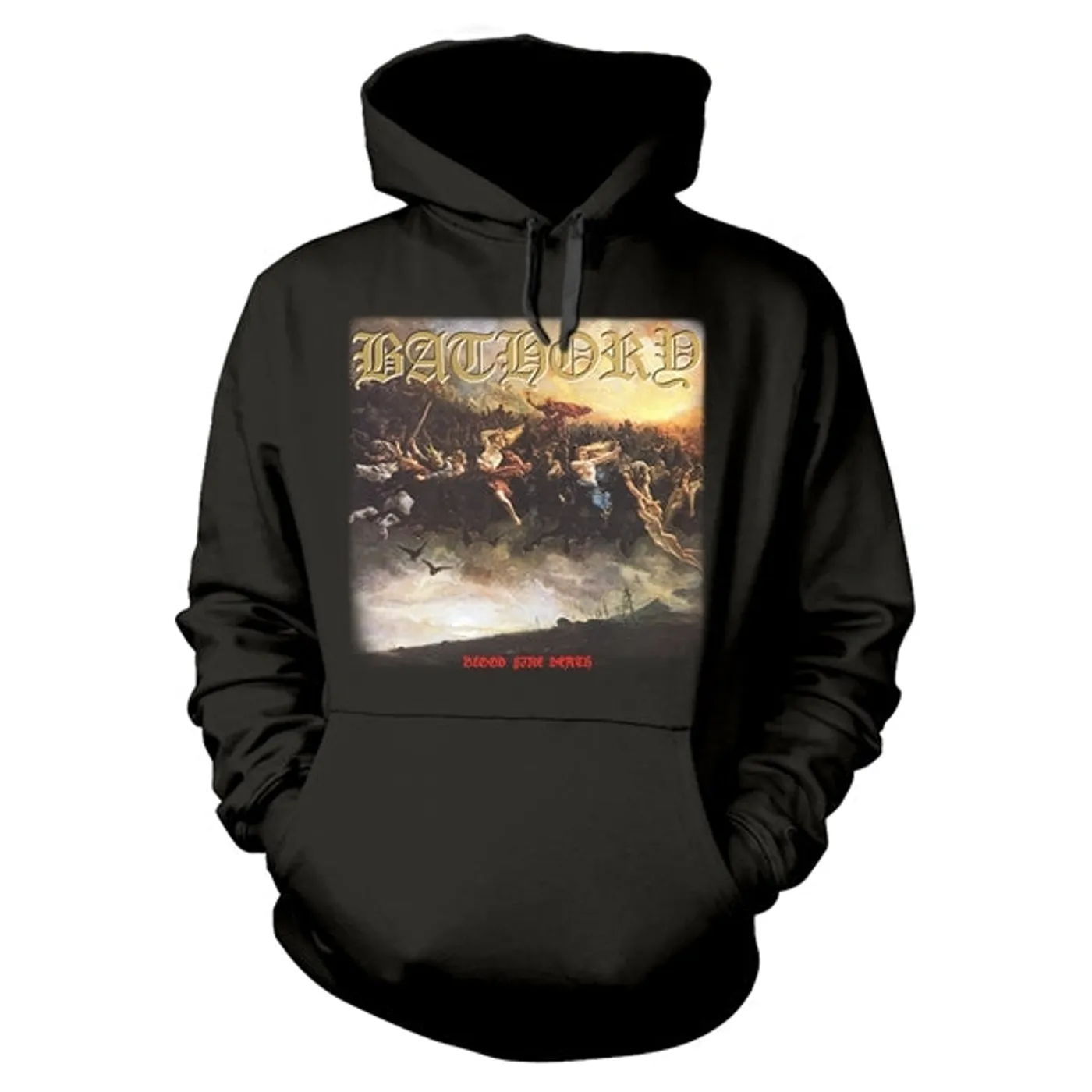 Bathory Hoodie - Blood Fire Death