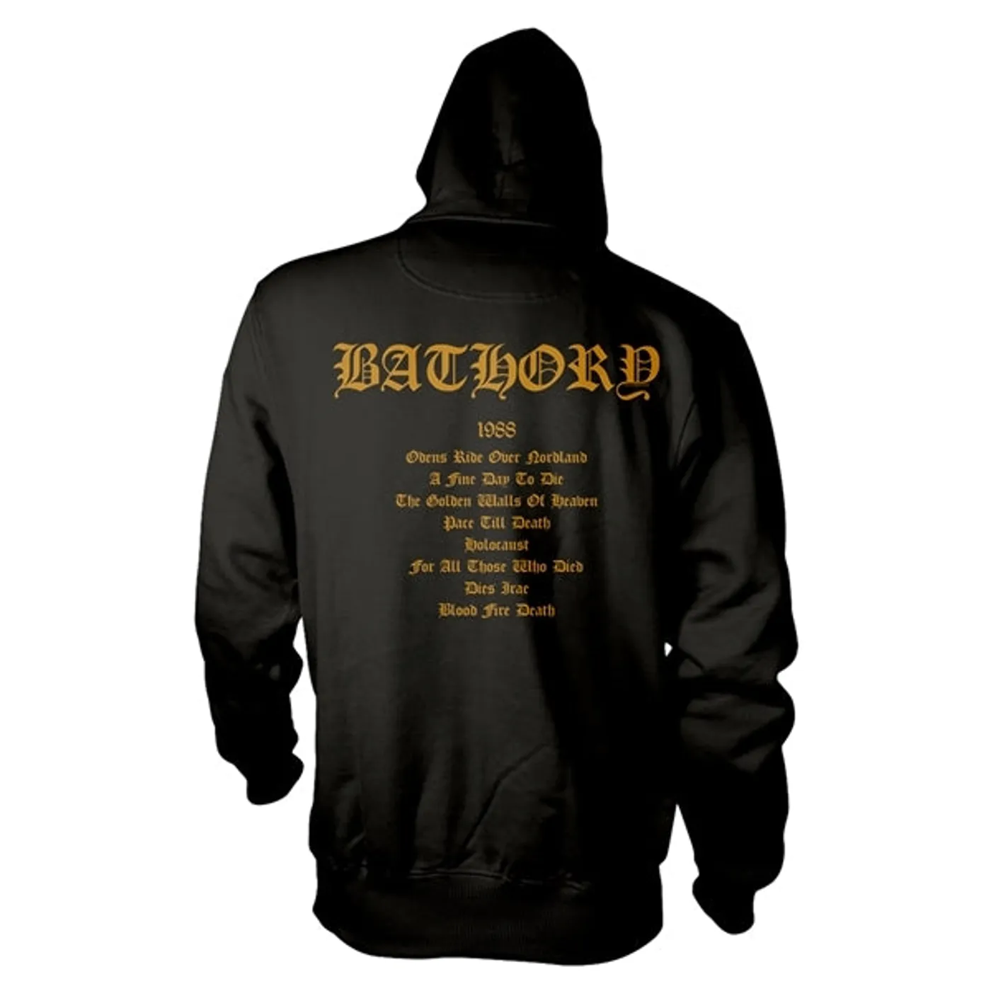 Bathory Hoodie - Blood Fire Death