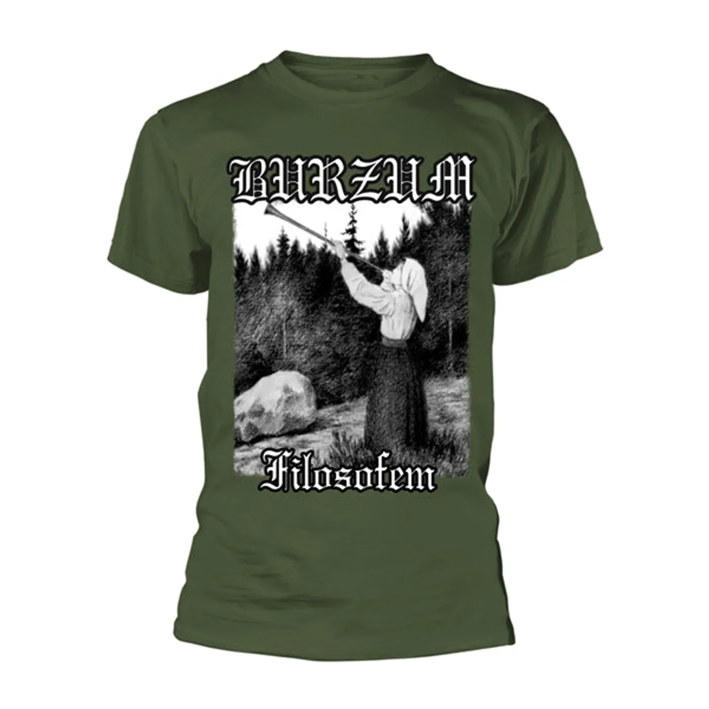 Burzum T Shirt - Filosofem (Green)