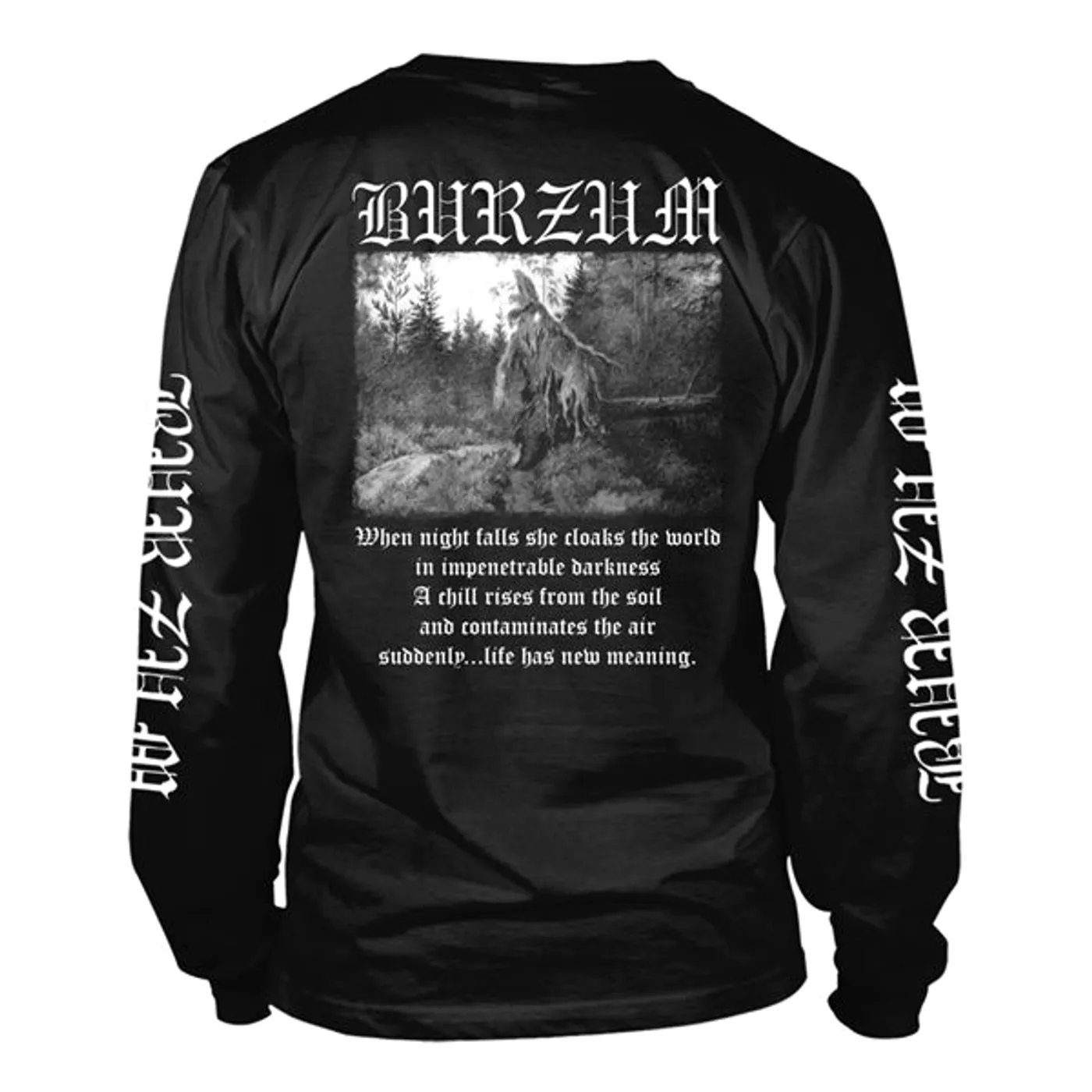 Burzum Long Sleeve T Shirt - Filosofem 2018