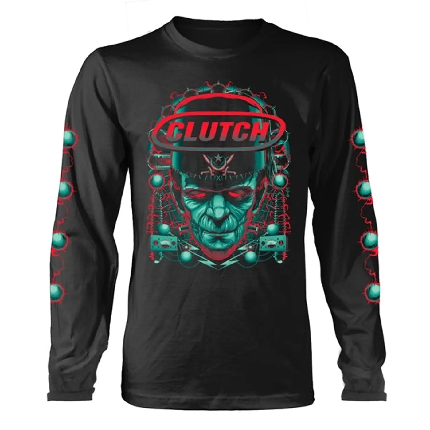Clutch Long Sleeve T Shirt - Frankenstein