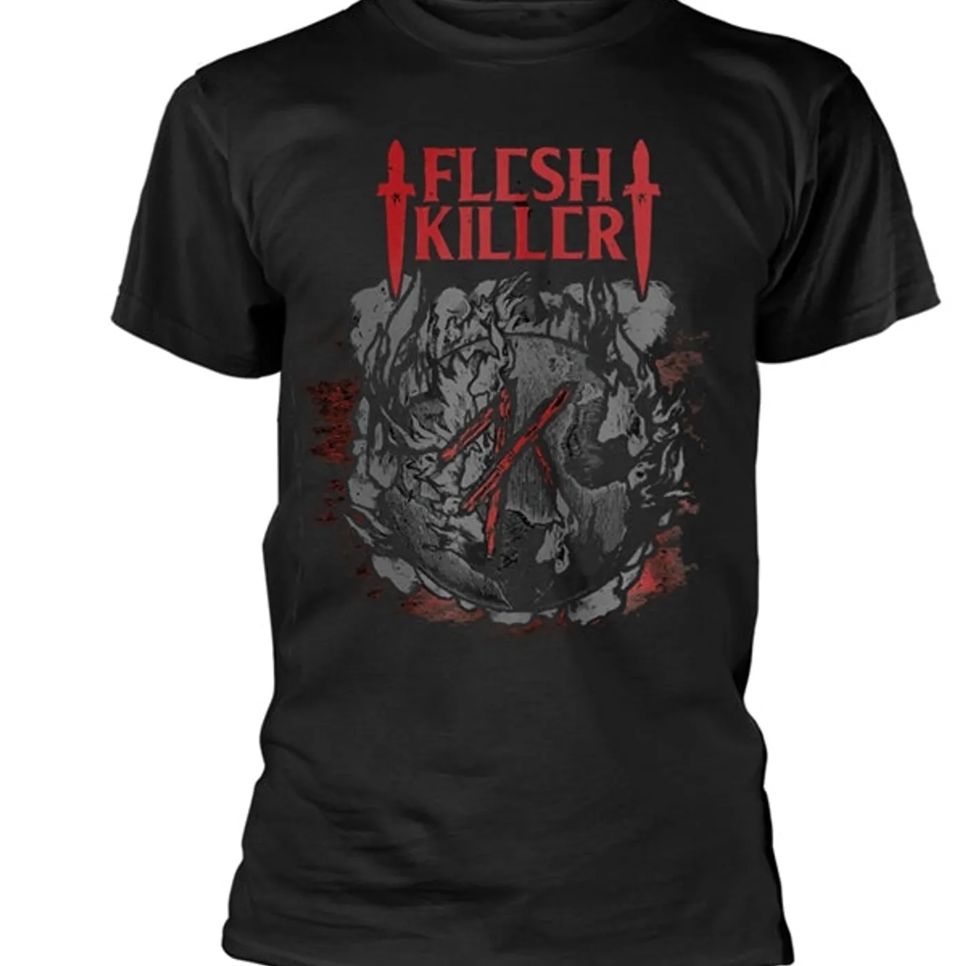 Fleshkiller T Shirt - Red Logo