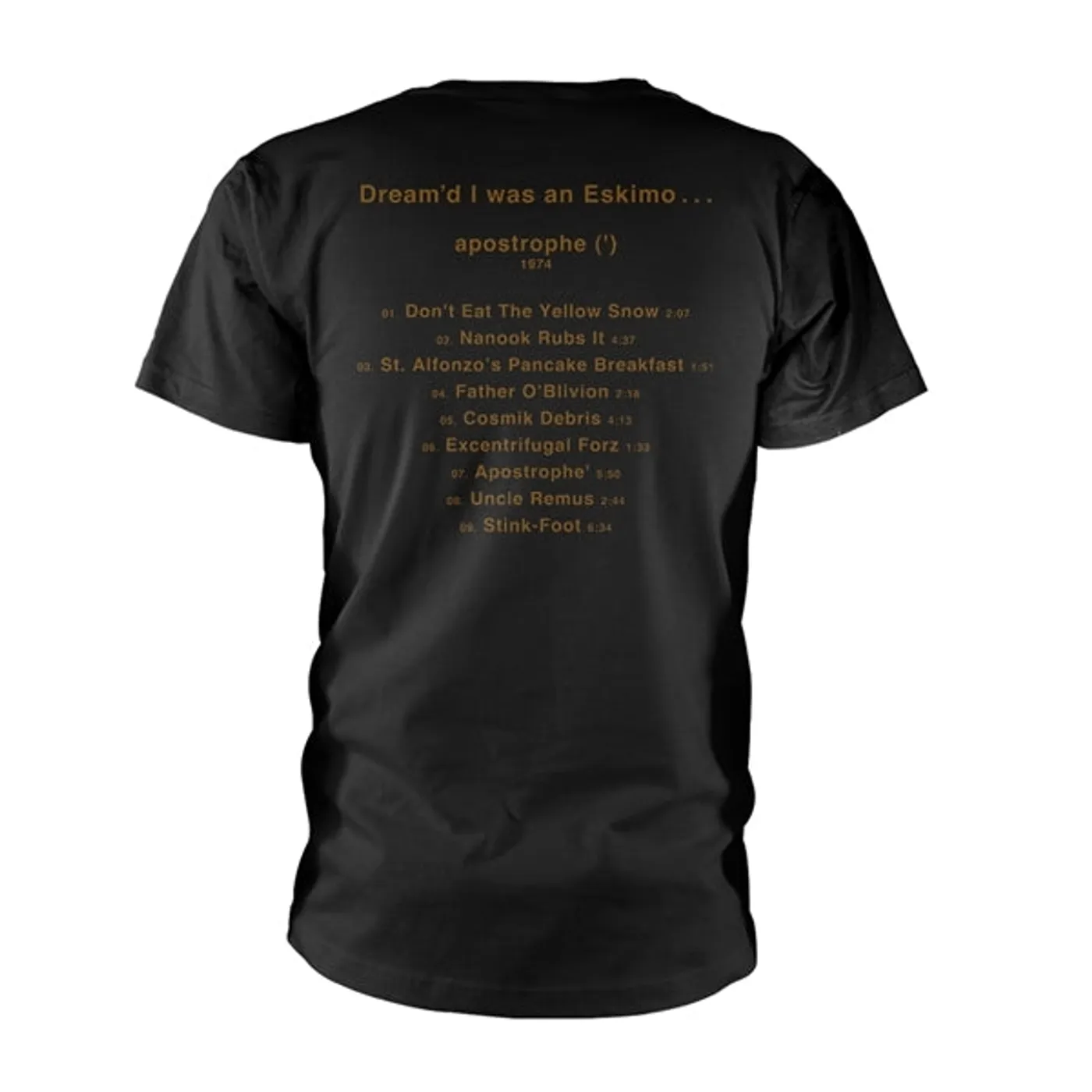 Frank Zappa T Shirt - Apostrophe