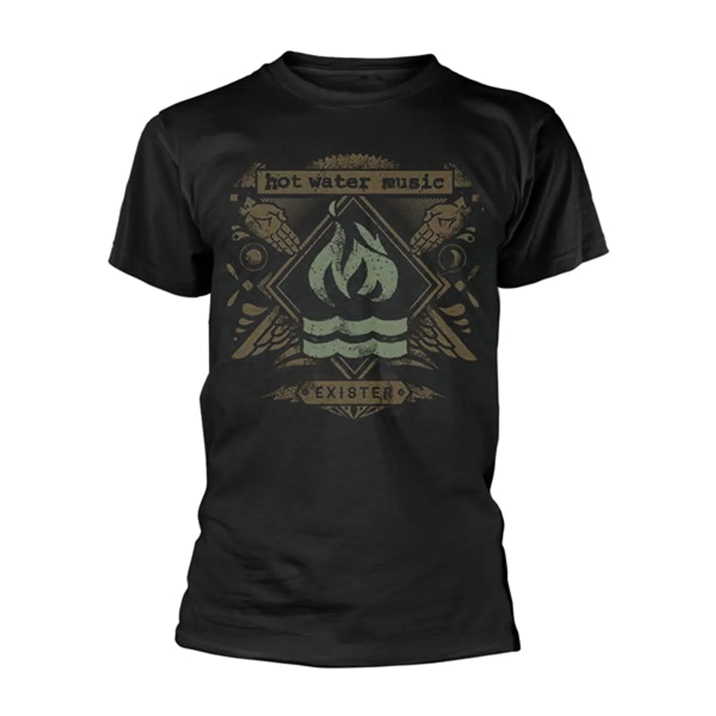 Hot Water Music T Shirt - Exister