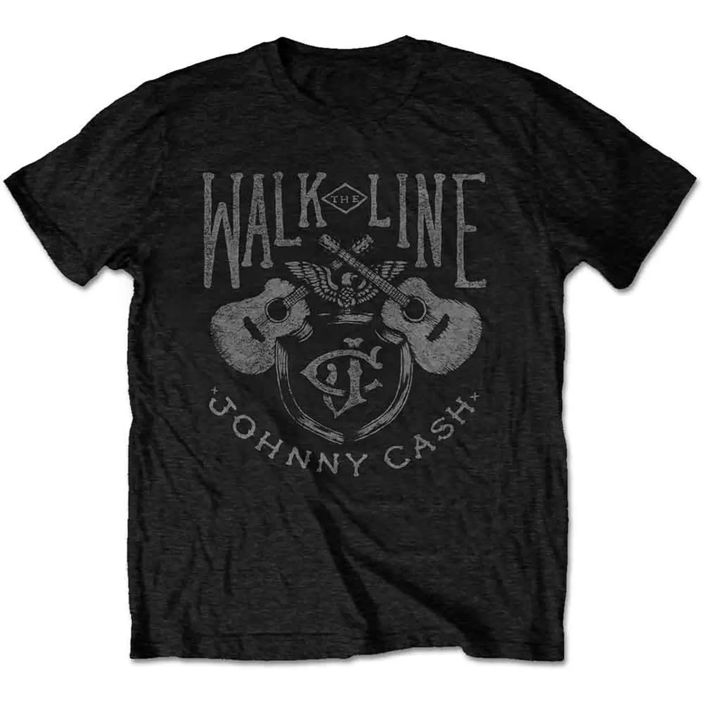 Johnny Cash T Shirt - Walk The Line