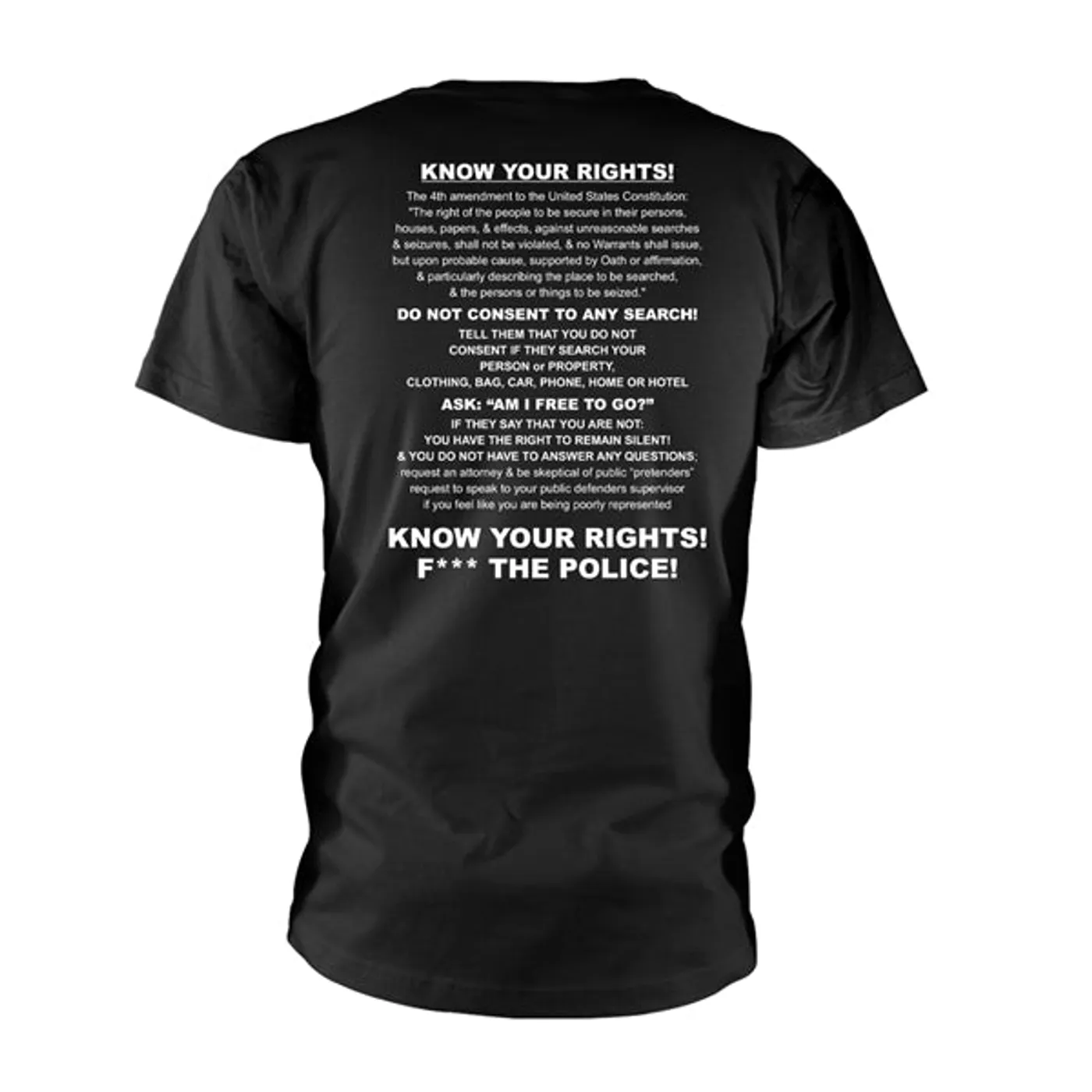 Leftöver Crack T Shirt - Film Cops