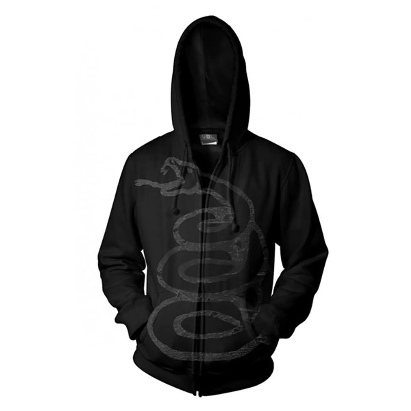 Metallica Hoodie - Black Album Burnished