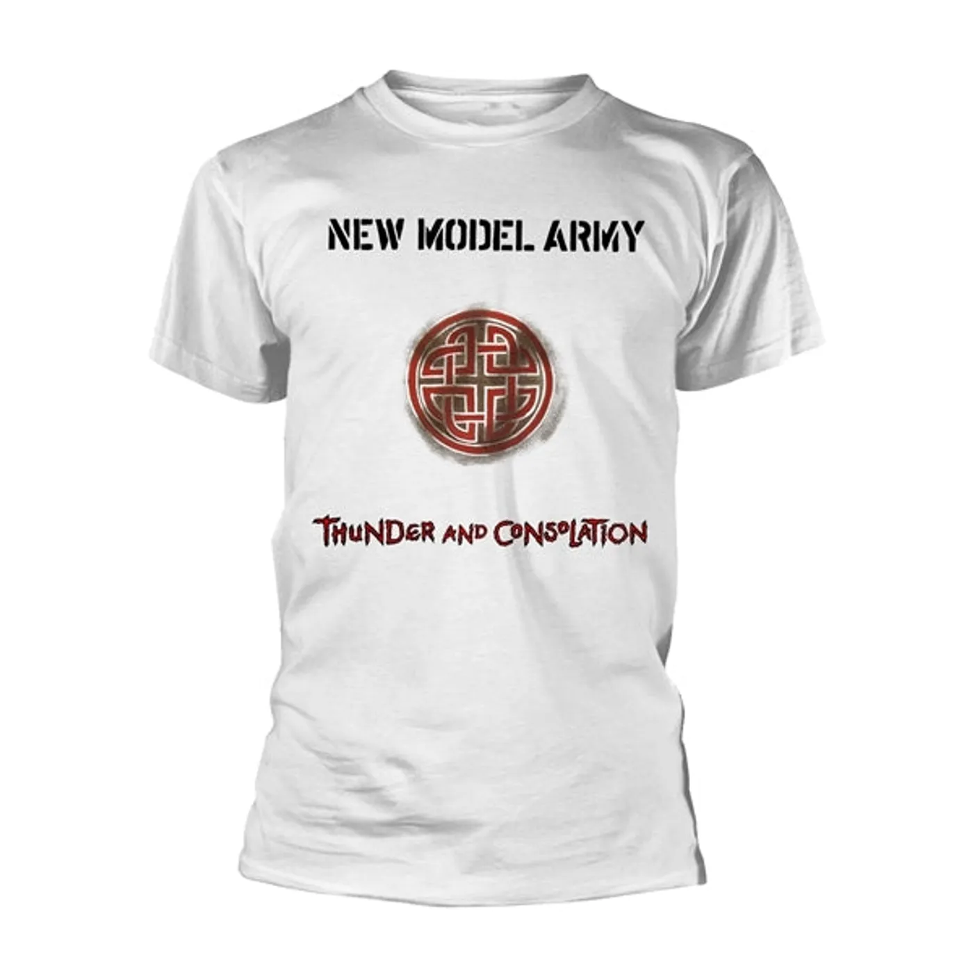 New Model Army T Shirt - Thunder And Consolation (White)