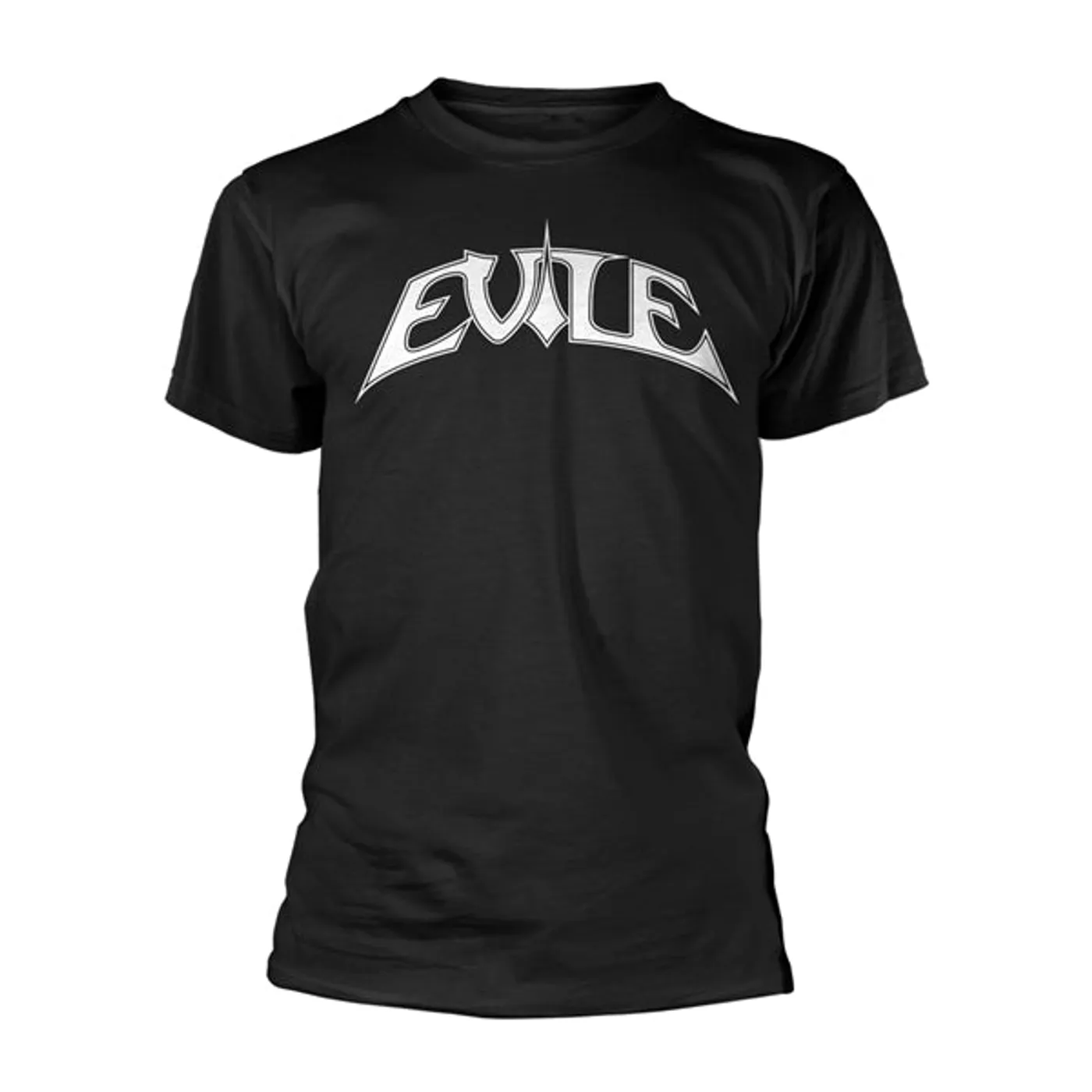 Evile T Shirt - Logo (Black Ts/White Print)