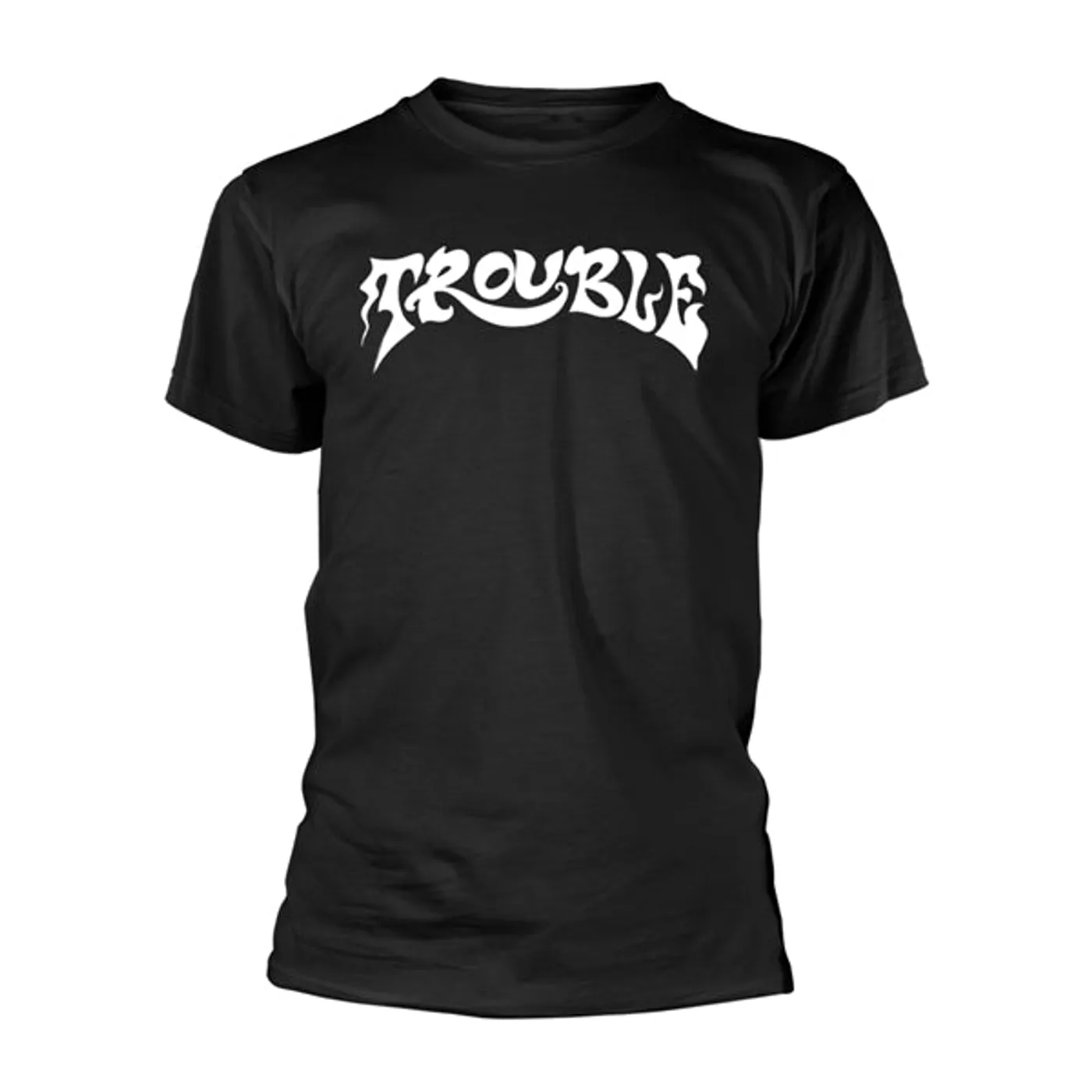 Trouble T Shirt - Logo 2 (Black)