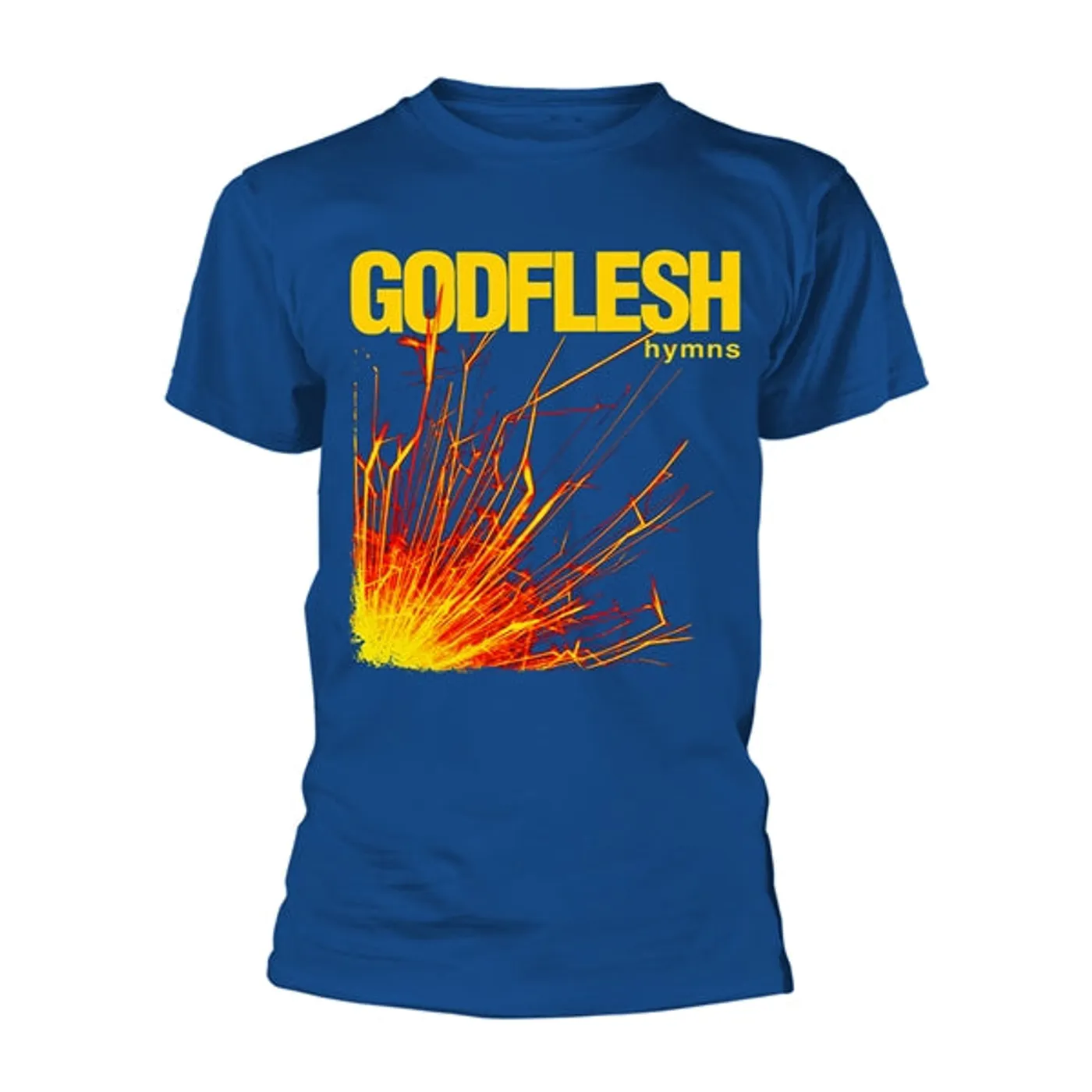 Godflesh T Shirt - Hymns - Blue