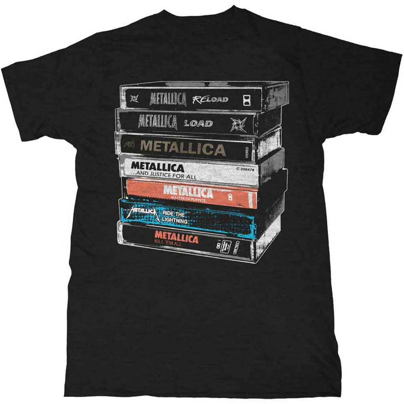 Metallica T Shirt - Cassette