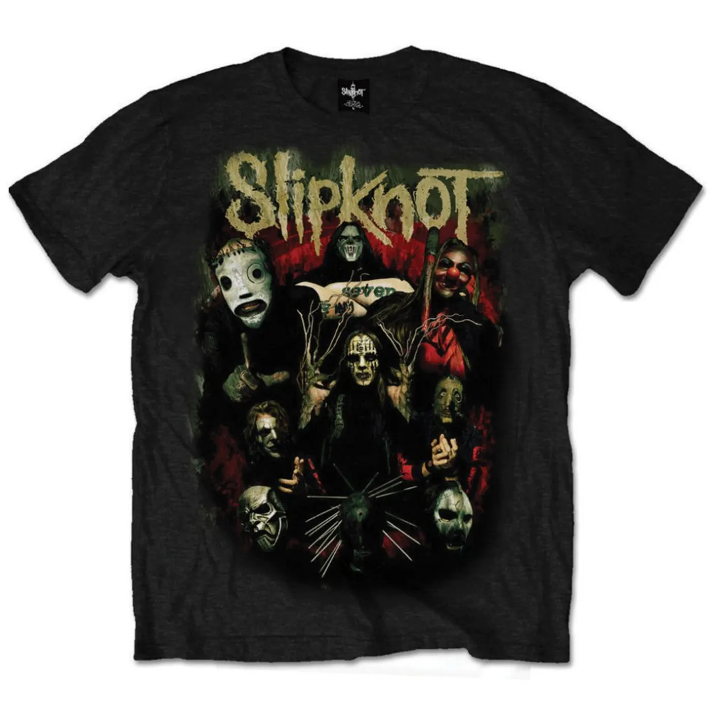 Slipknot T Shirt - Come Play Dying (Back print)
