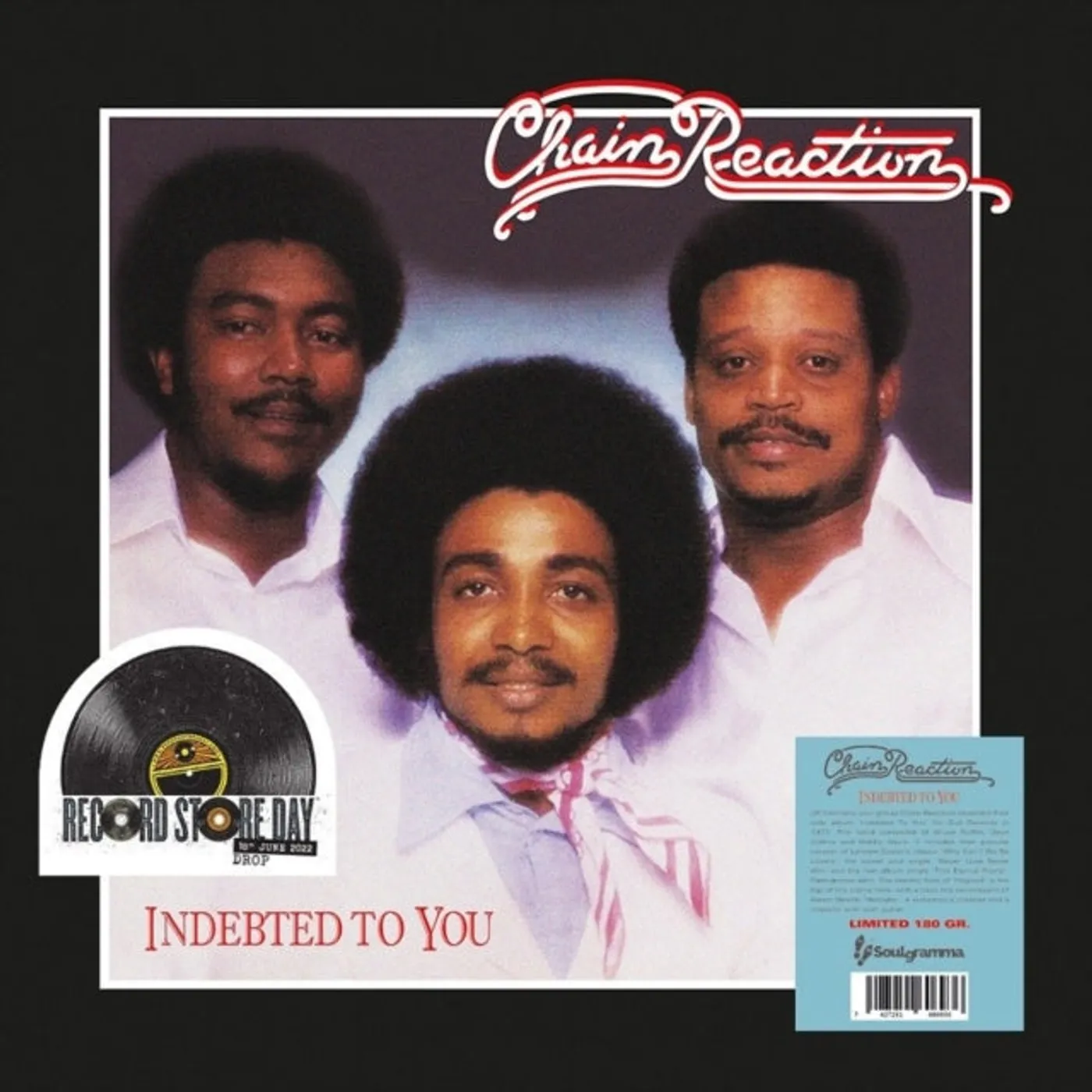 Chain Reaction LP Vinyl Record - Indebted To You