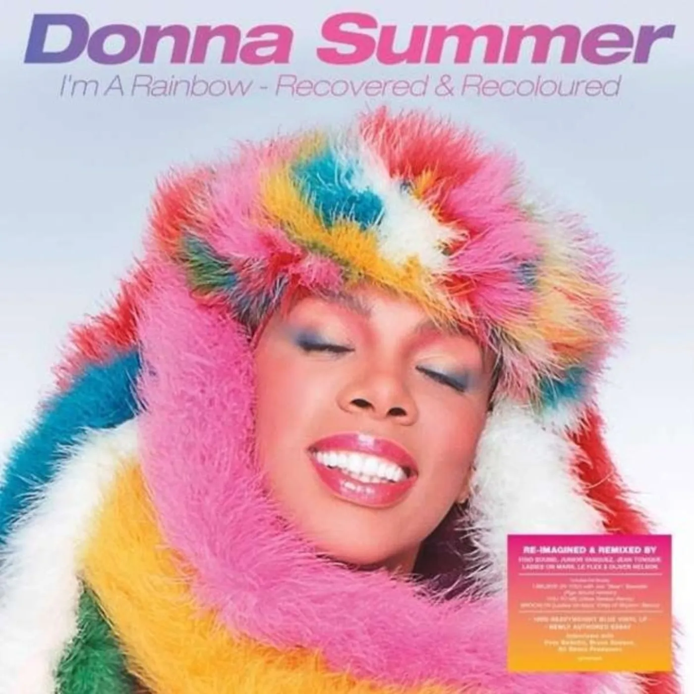 Donna Summer LP Vinyl Record - I'm A Rainbow - Recovered & Recoloured (Transparent Blue Vinyl) (Ex-Uk)