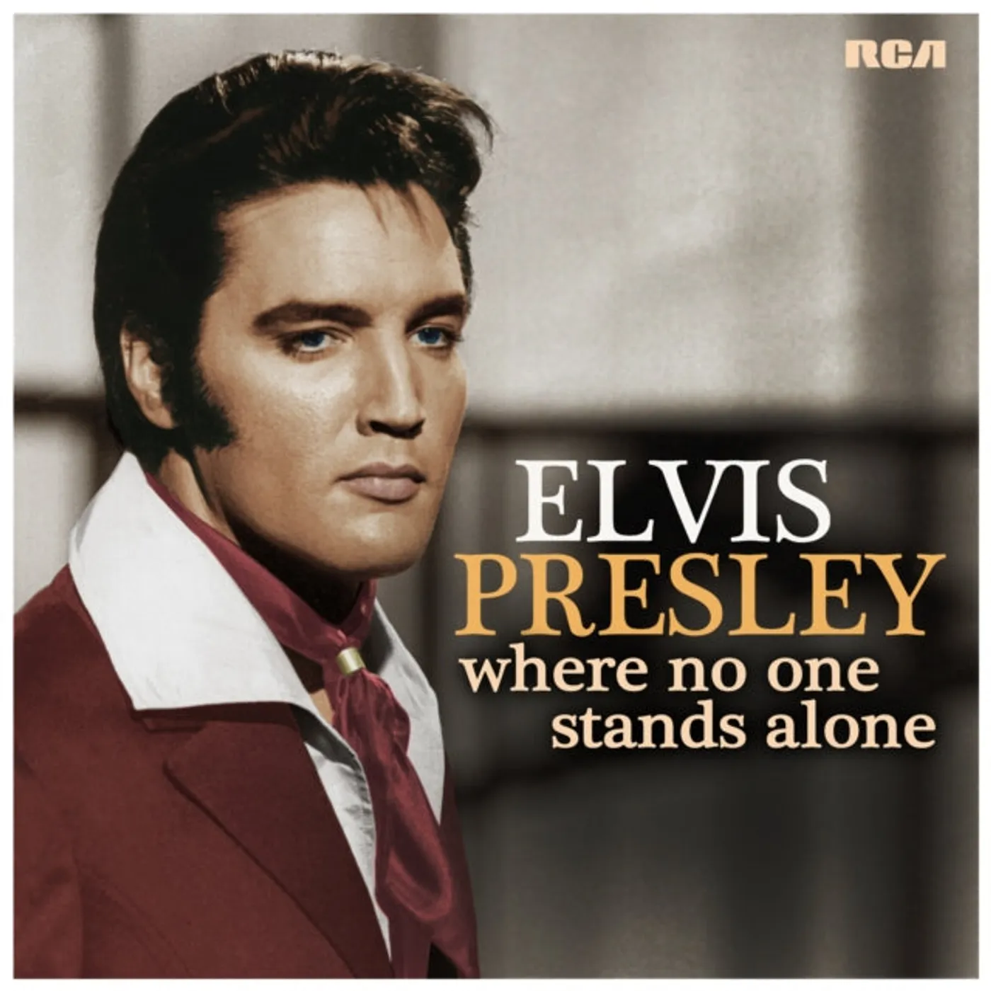 Elvis Presley LP Vinyl Record - Where No One Stands Alone