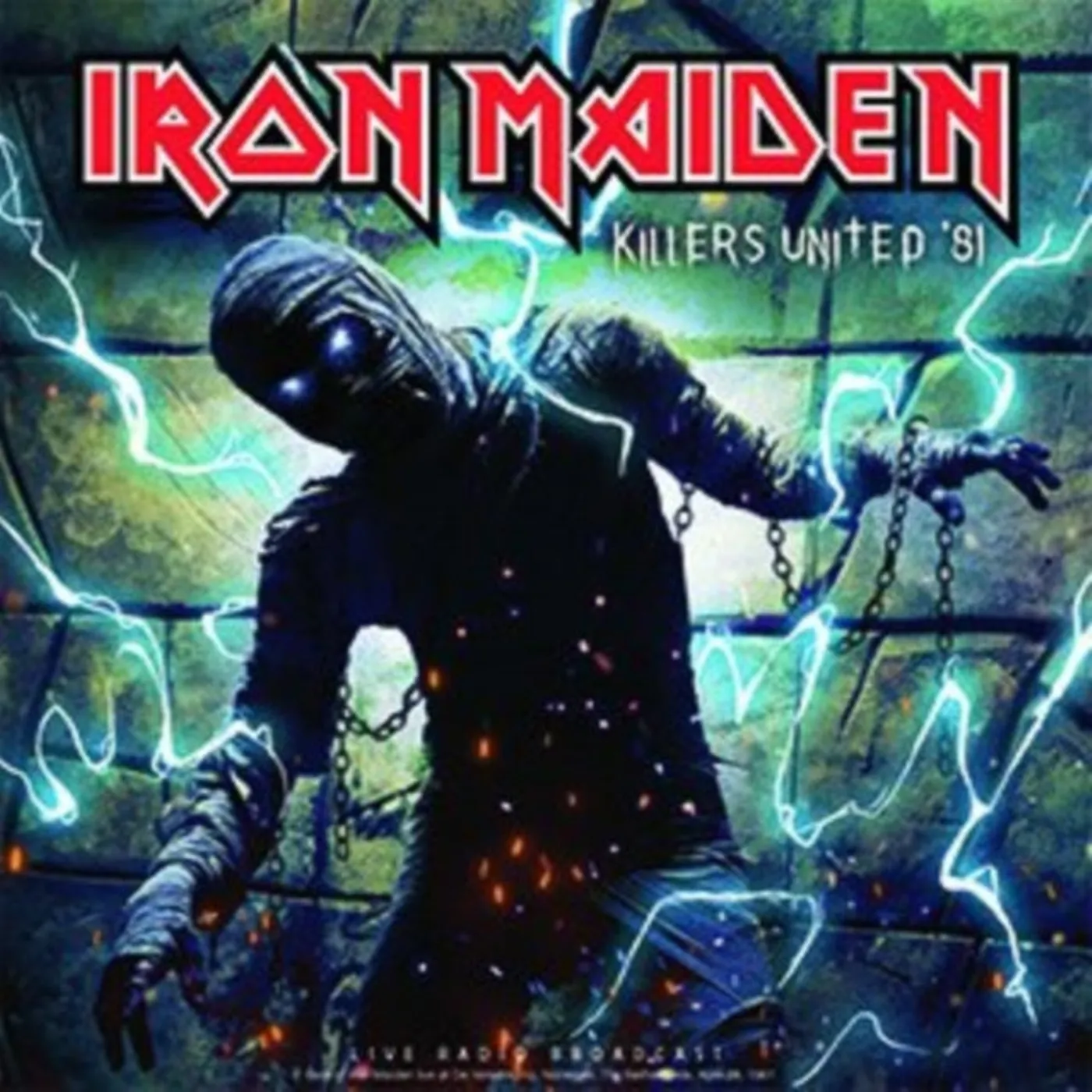 Iron Maiden LP Vinyl Record - Killers United '81