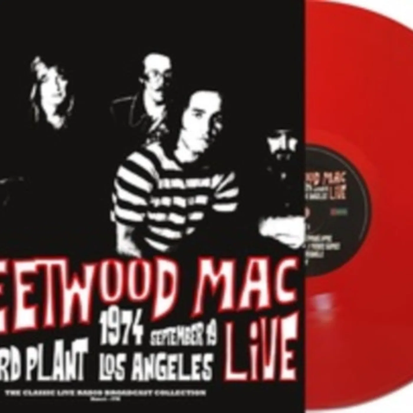 Fleetwood Mac LP Vinyl Record - Live At The Record Plant 19 74 (Red Vinyl)