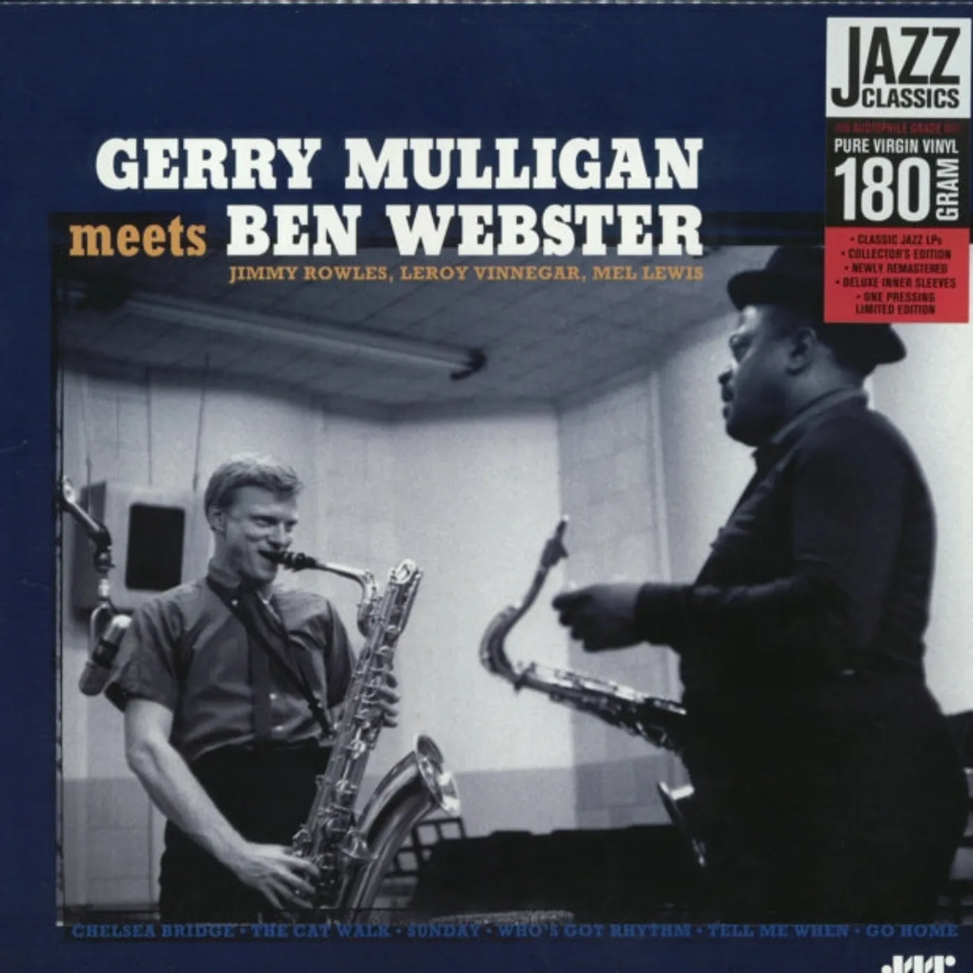 Gerry Mulligan LP Vinyl Record - Meets Ben Webster