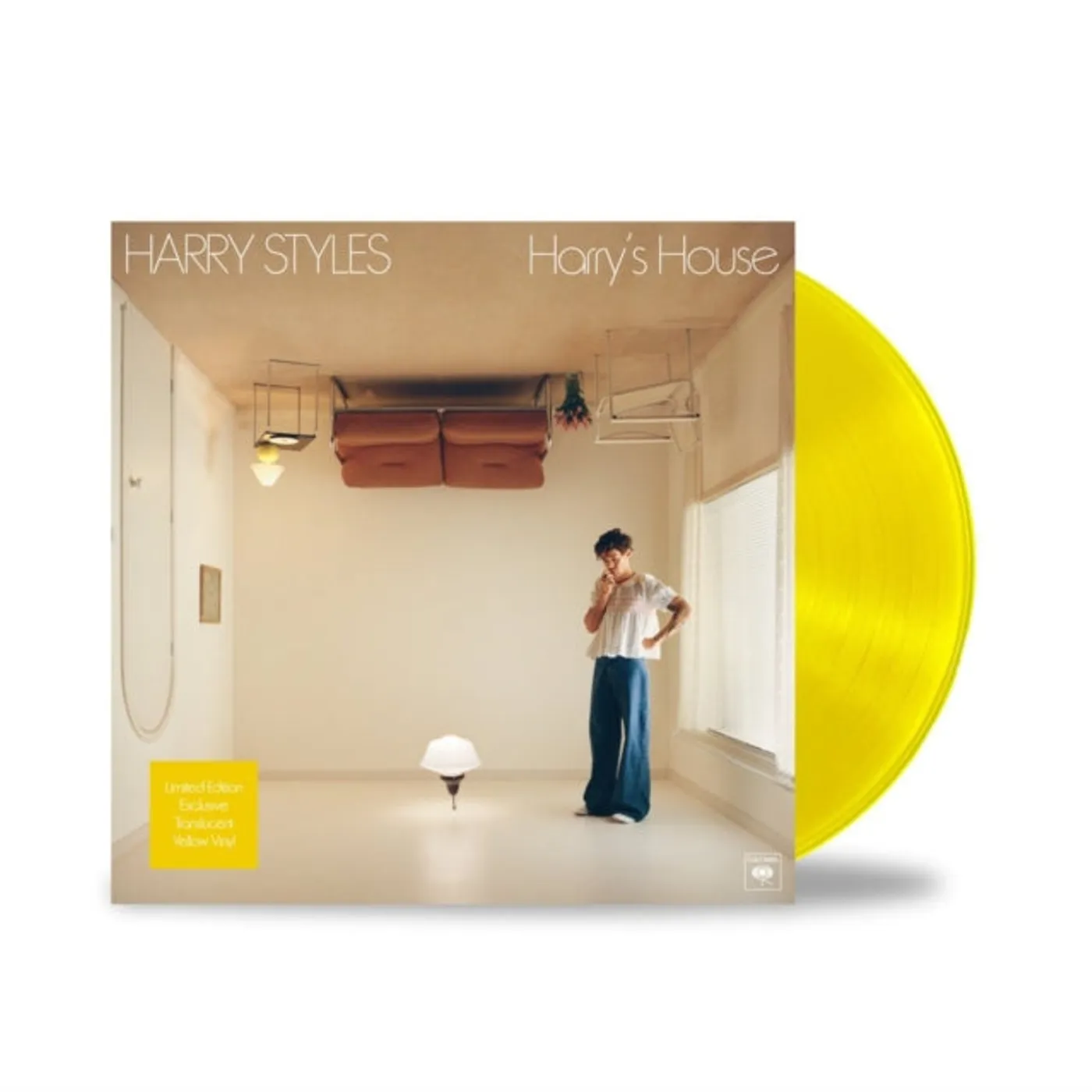 Harry Styles LP Vinyl Record - Harry's House (Yellow Vinyl)