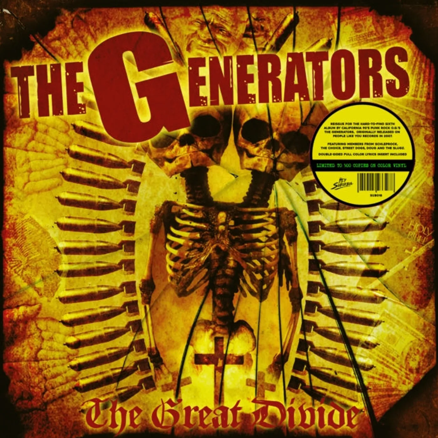 未使用 The Generators - Tyranny / LP The Generators – Tyranny – Vinyl (Grey Marbled, LP, Album