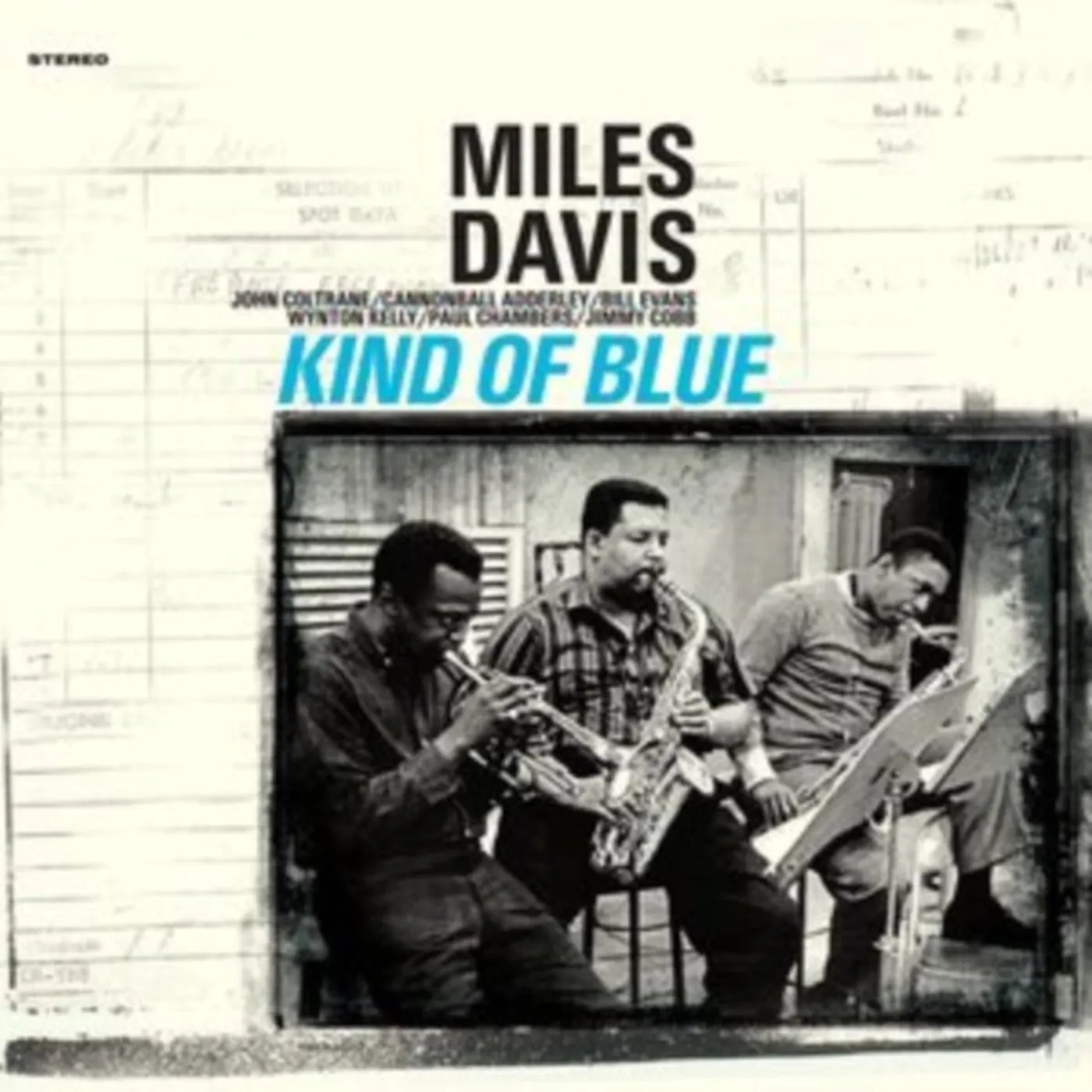 Miles Davis LP Vinyl Record - Kind Of Blue (Limited Solid Blue Vinyl)