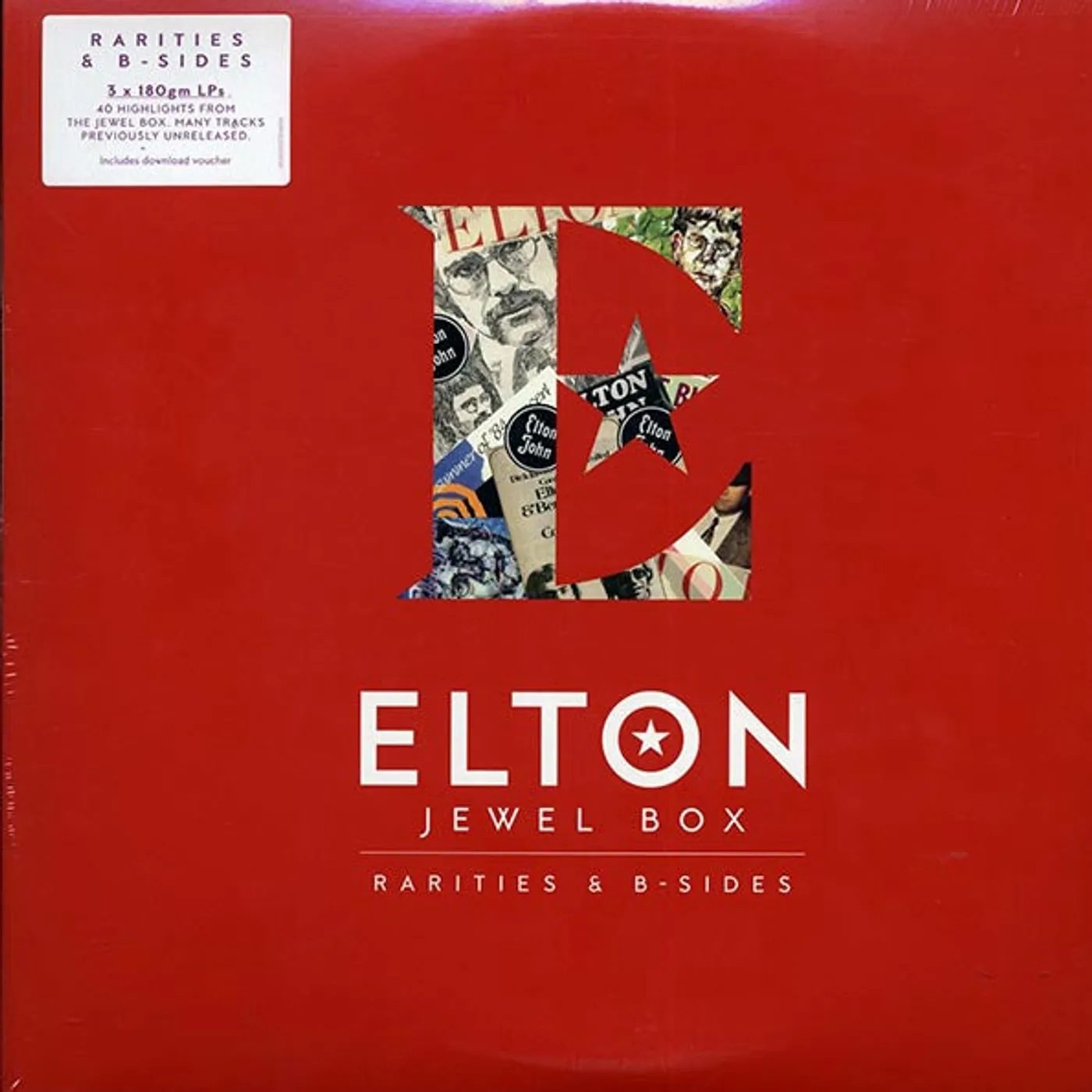 Elton John  LP -  Jewel Box: Rarities & BSides (3xLP) (incl. mp3) (180g) (Vinyl)