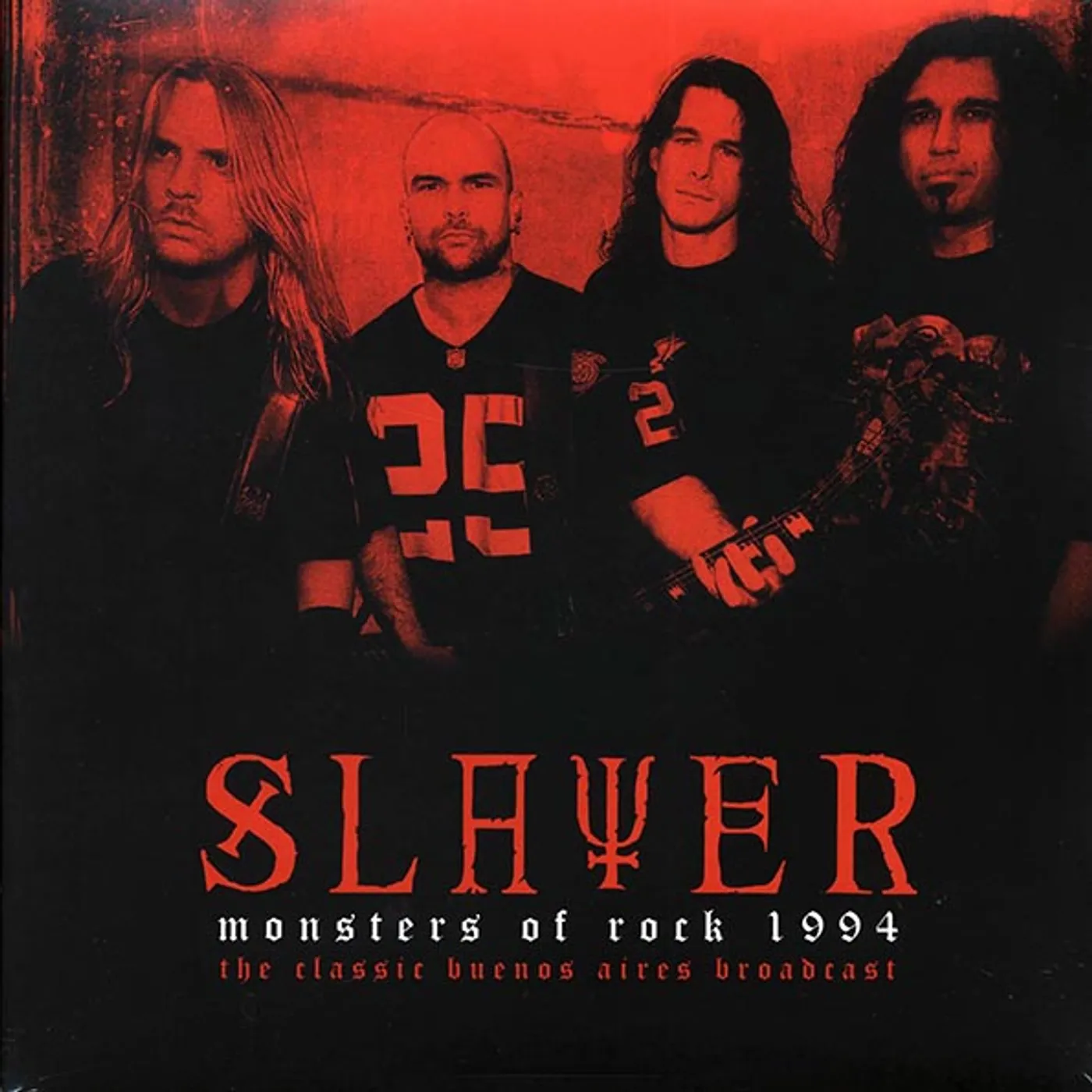 Slayer  LP -  Monsters Of Rock 1984: The Classic Buenos Aires Broadcast (2xLP) (clear vinyl)