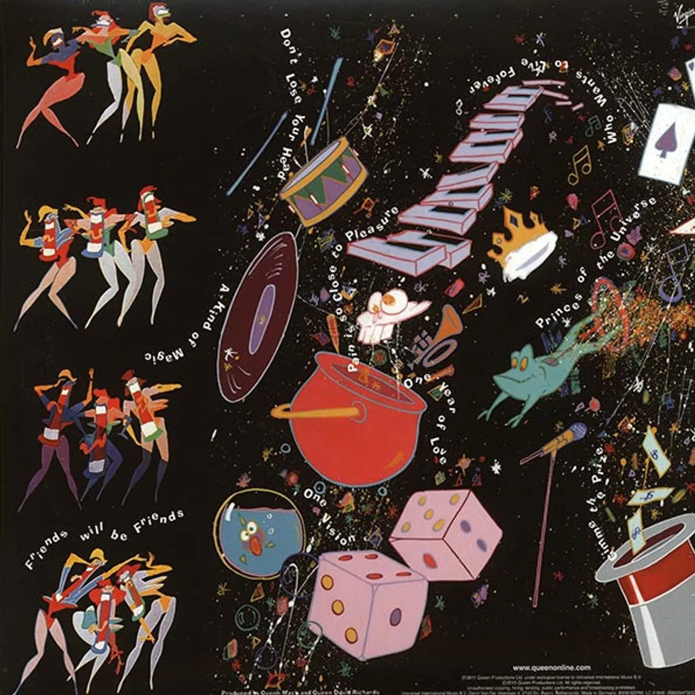 Queen  LP -  A Kind Of Magic (180g) (remastered) (audiophile) (Vinyl)