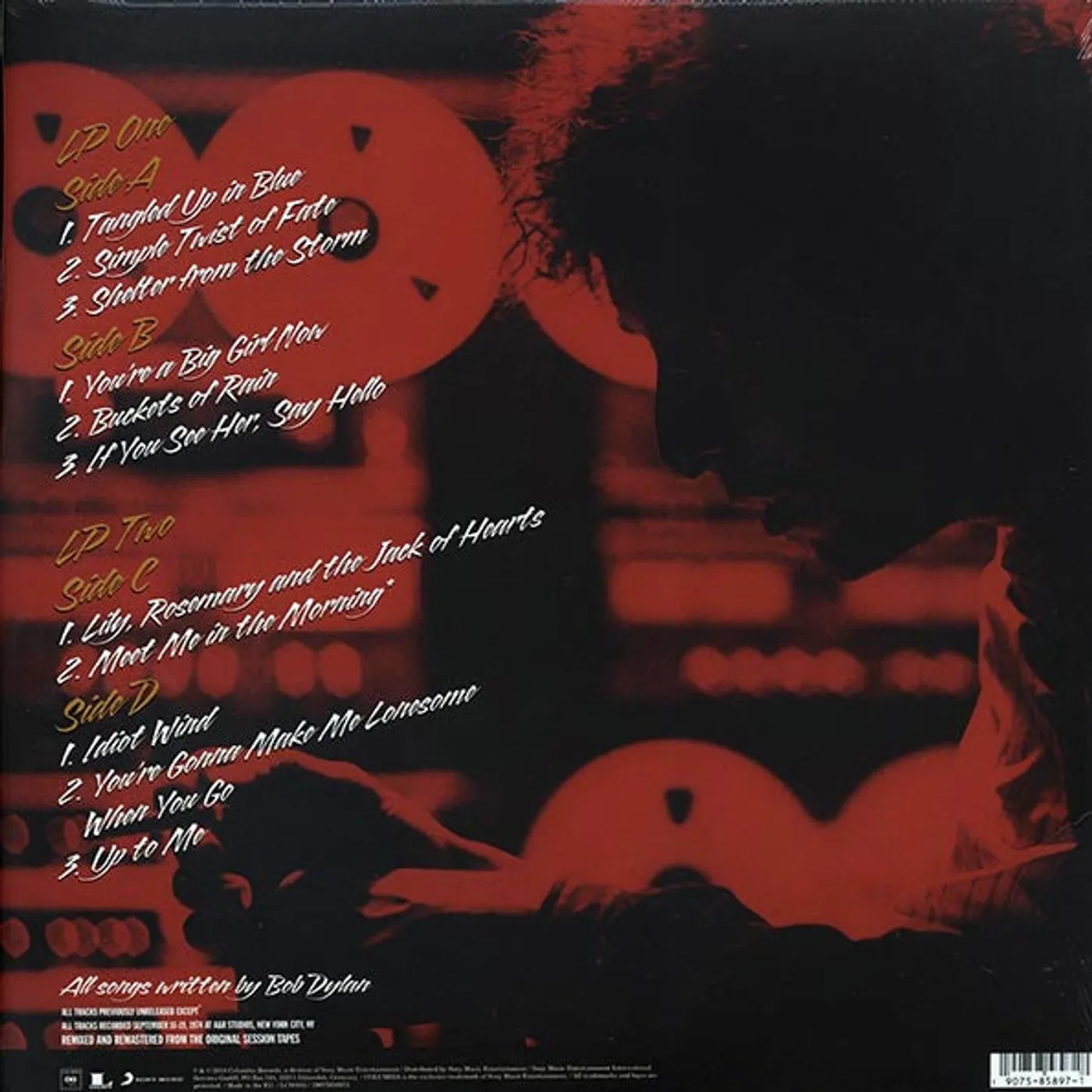 Bob Dylan  LP -  More Blood, More Tracks: The Bootleg Series Vol. 14 (2xLP) (incl. mp3) (180g) (Vinyl)