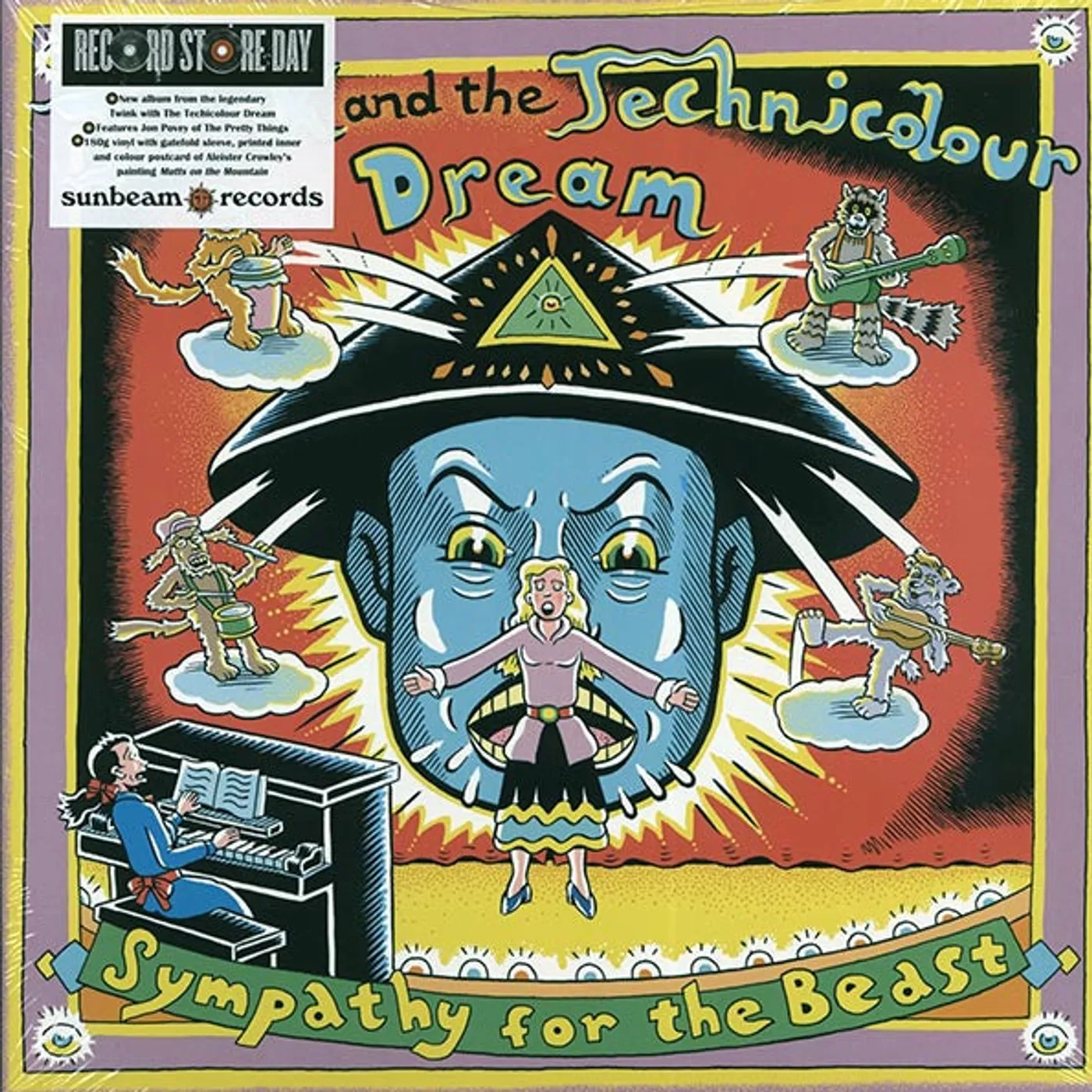 Twink & The Technicolor Dream  LP -  Sympathy For The Beast (RSD 2019) (ltd. 300 copies made) (180g) (Vinyl)